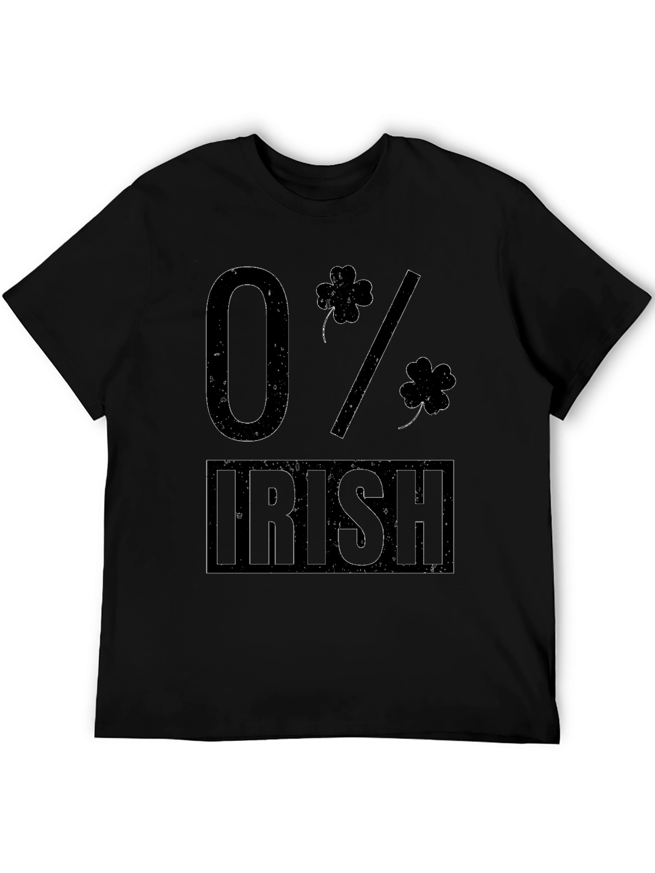 Funny 0% Irish T-Shirt St Patricks Day