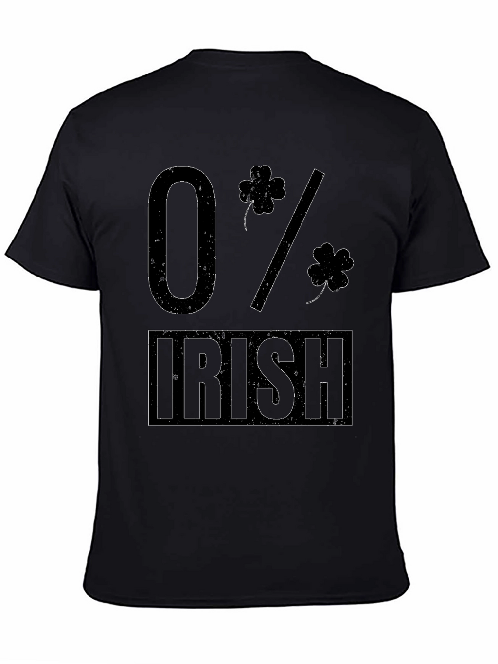 Funny 0% Irish T-Shirt St Patricks Day