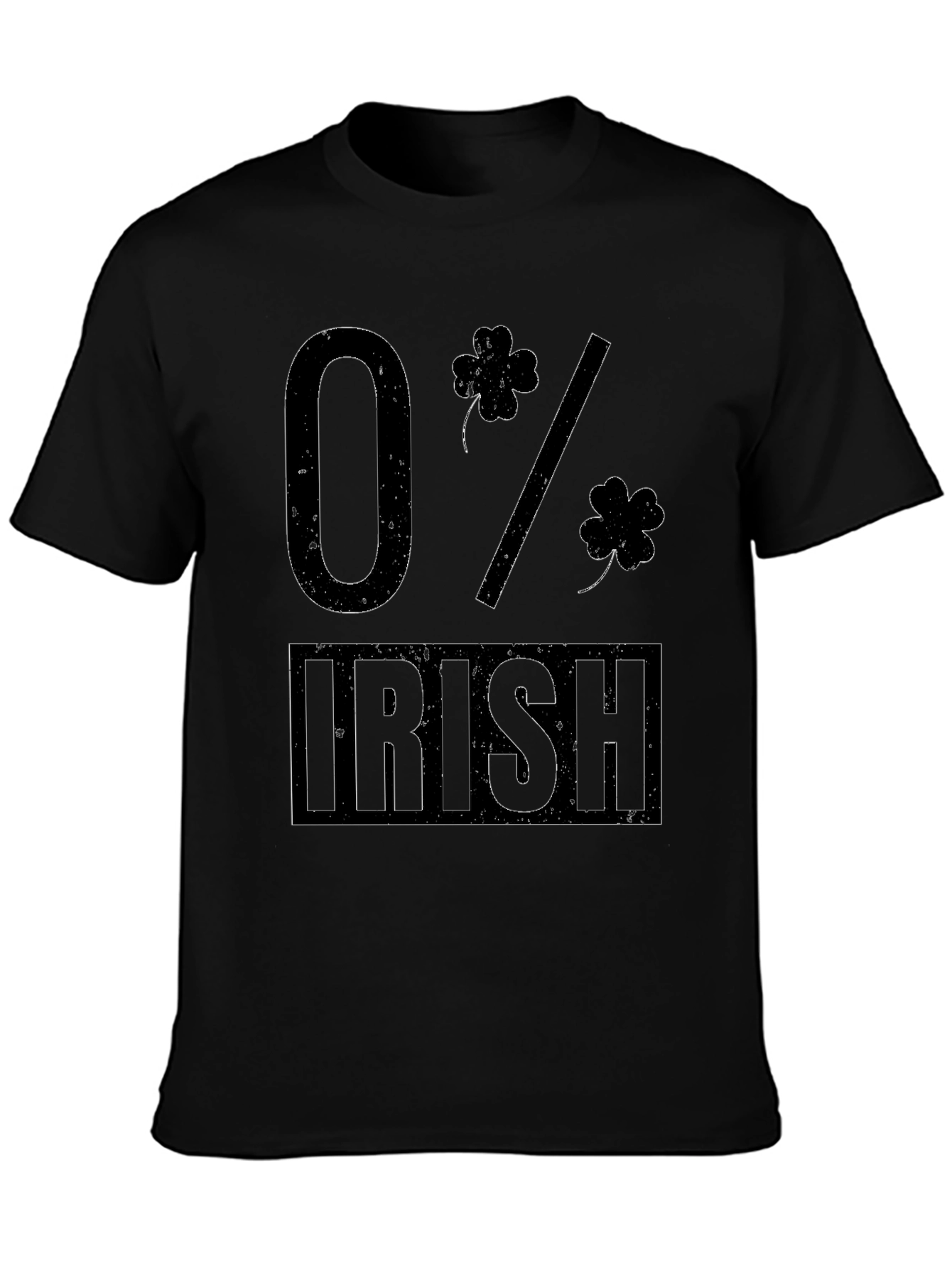 Funny 0% Irish T-Shirt St Patricks Day