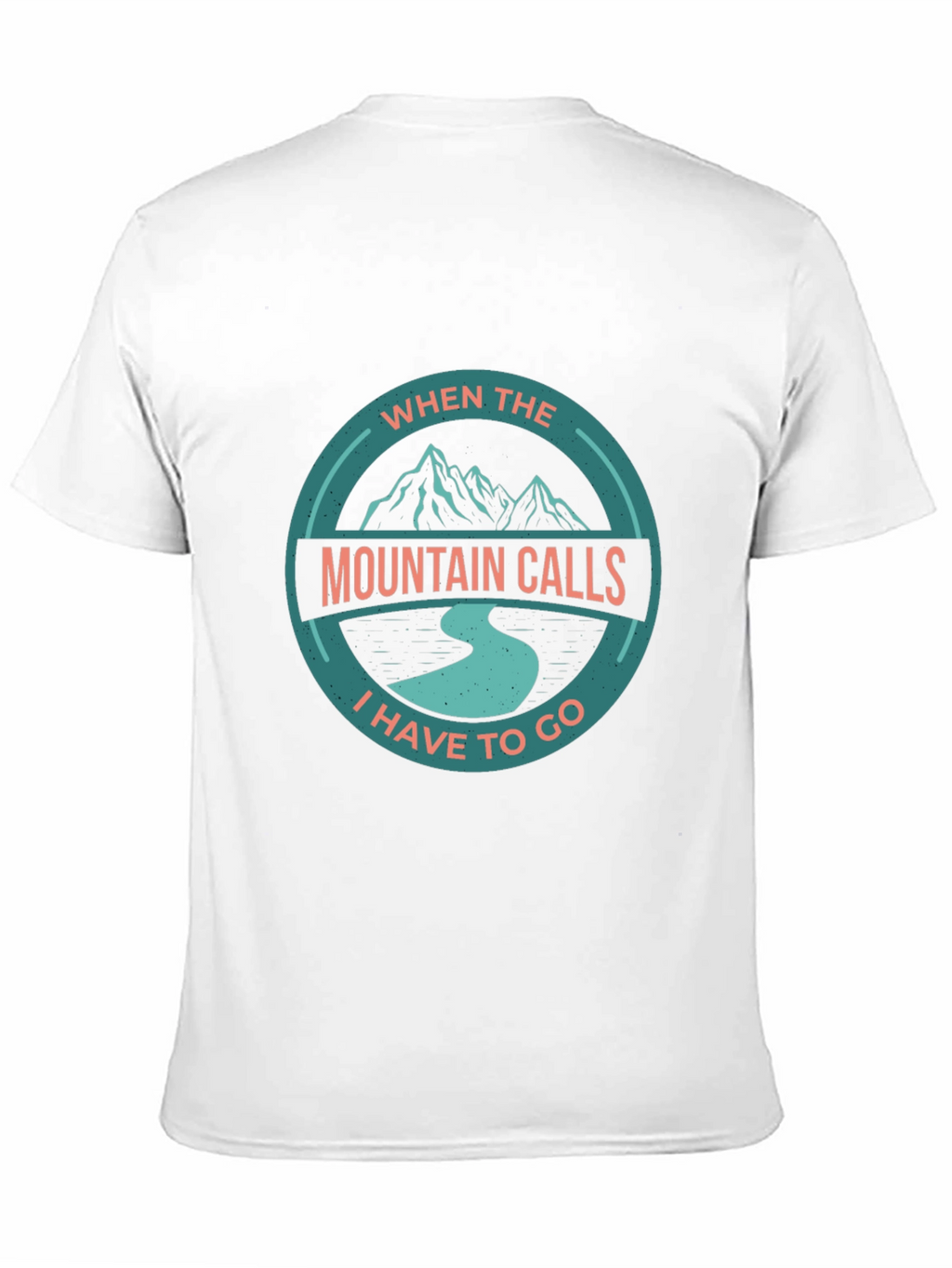 Mountain Calls Black Graphic T-Shirt
