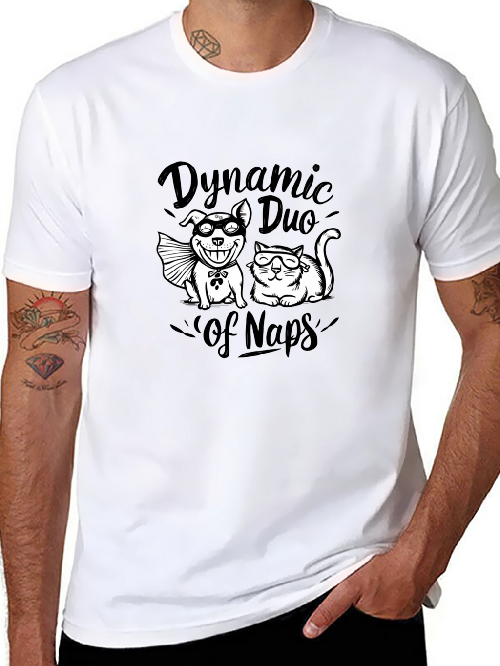 Dynamic Duo of Naps T-Shirt