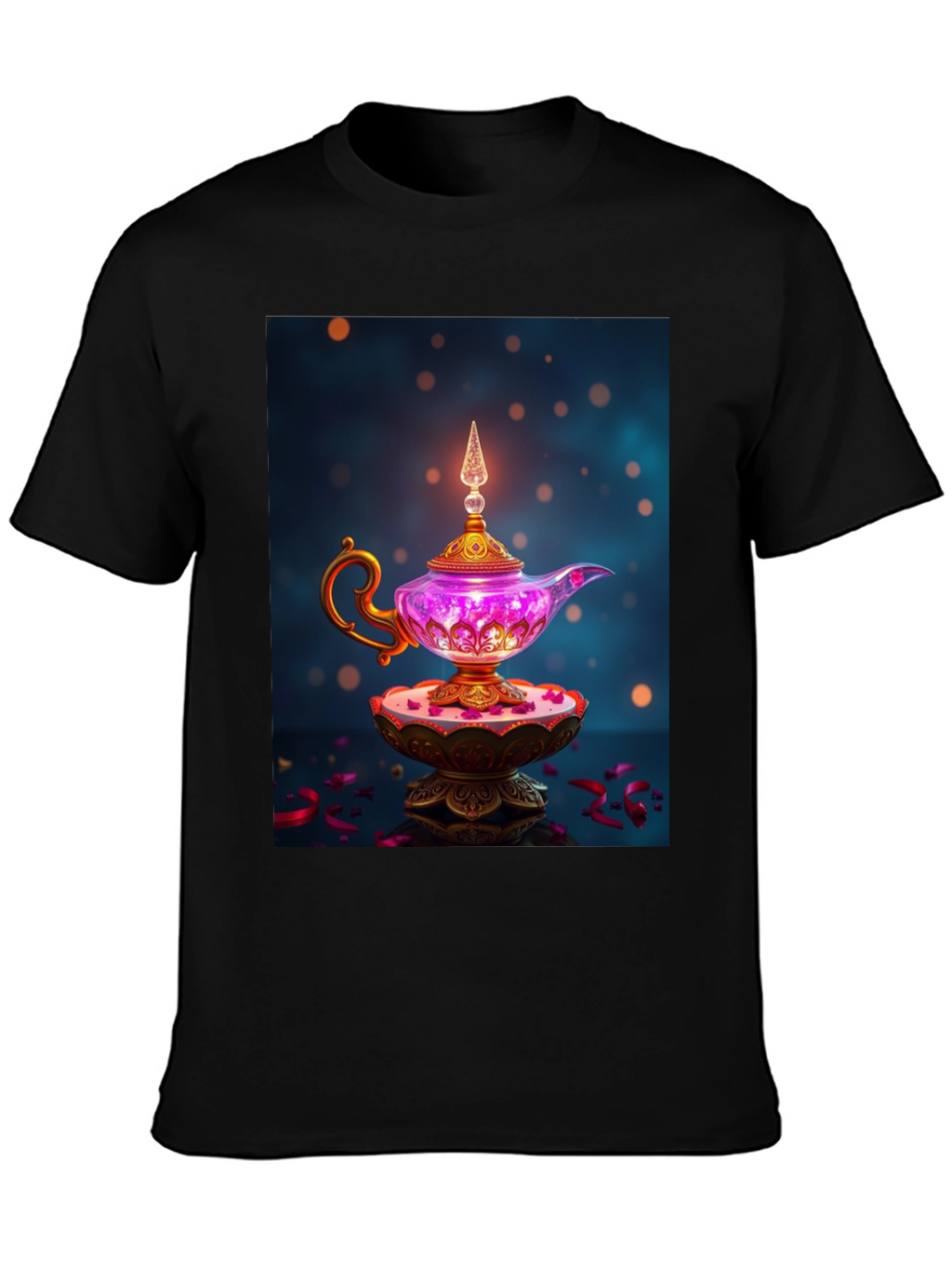 Magical Genie Lamp Graphic Tee