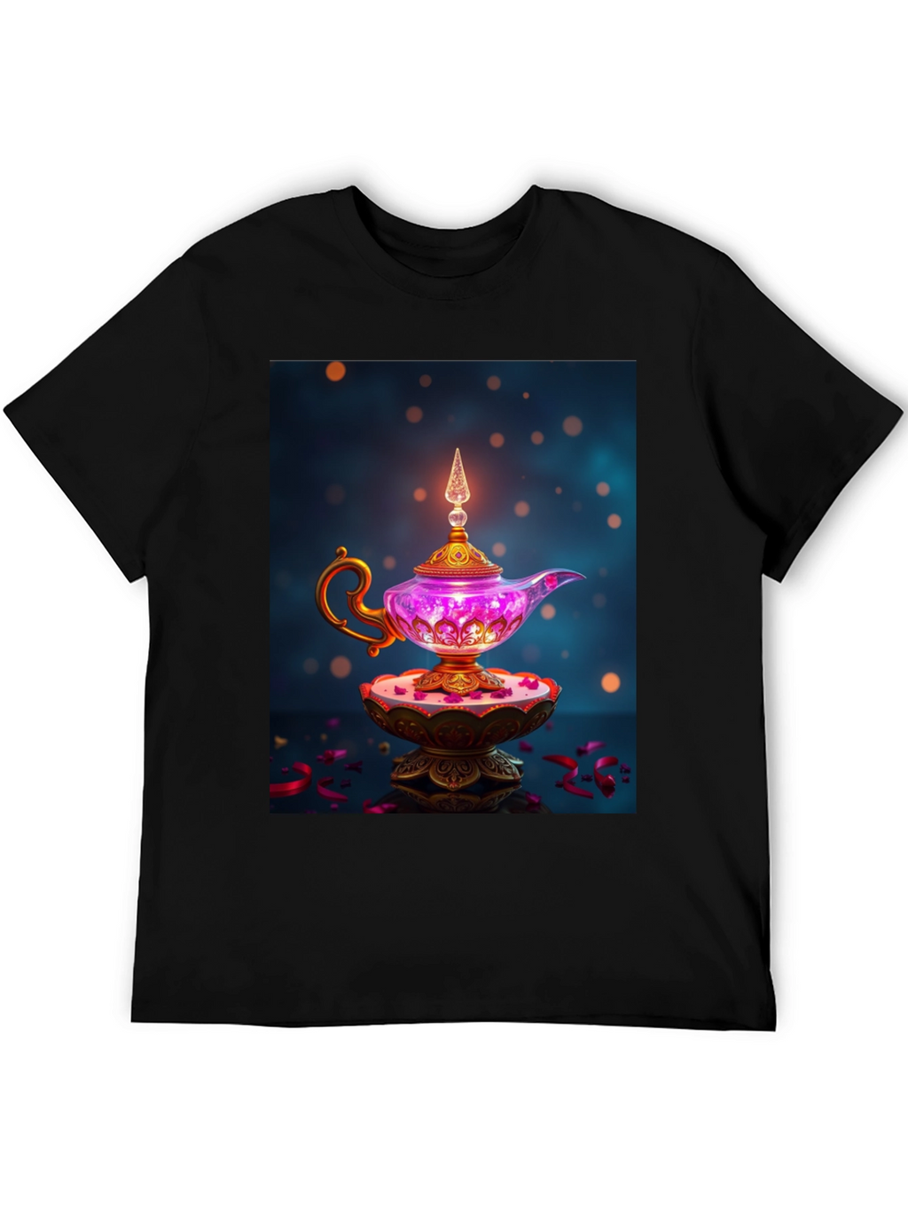 Magical Genie Lamp Graphic Tee