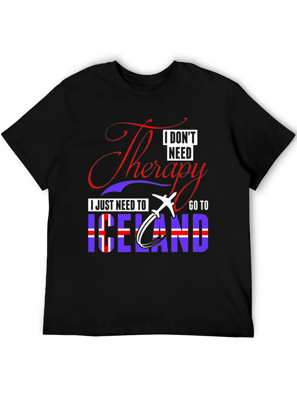 Iceland Therapy Graphic Tee