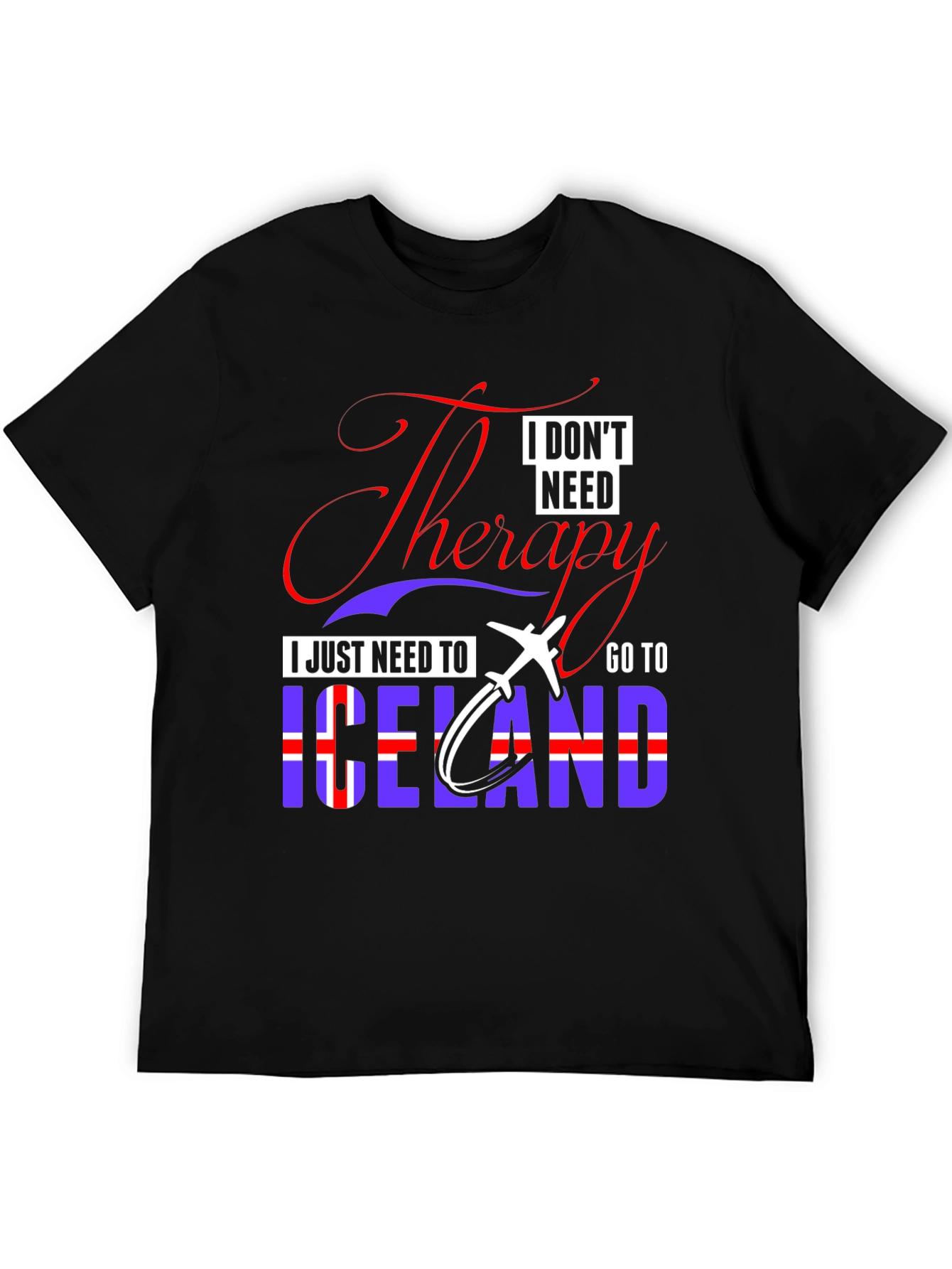 Iceland Therapy Graphic Tee