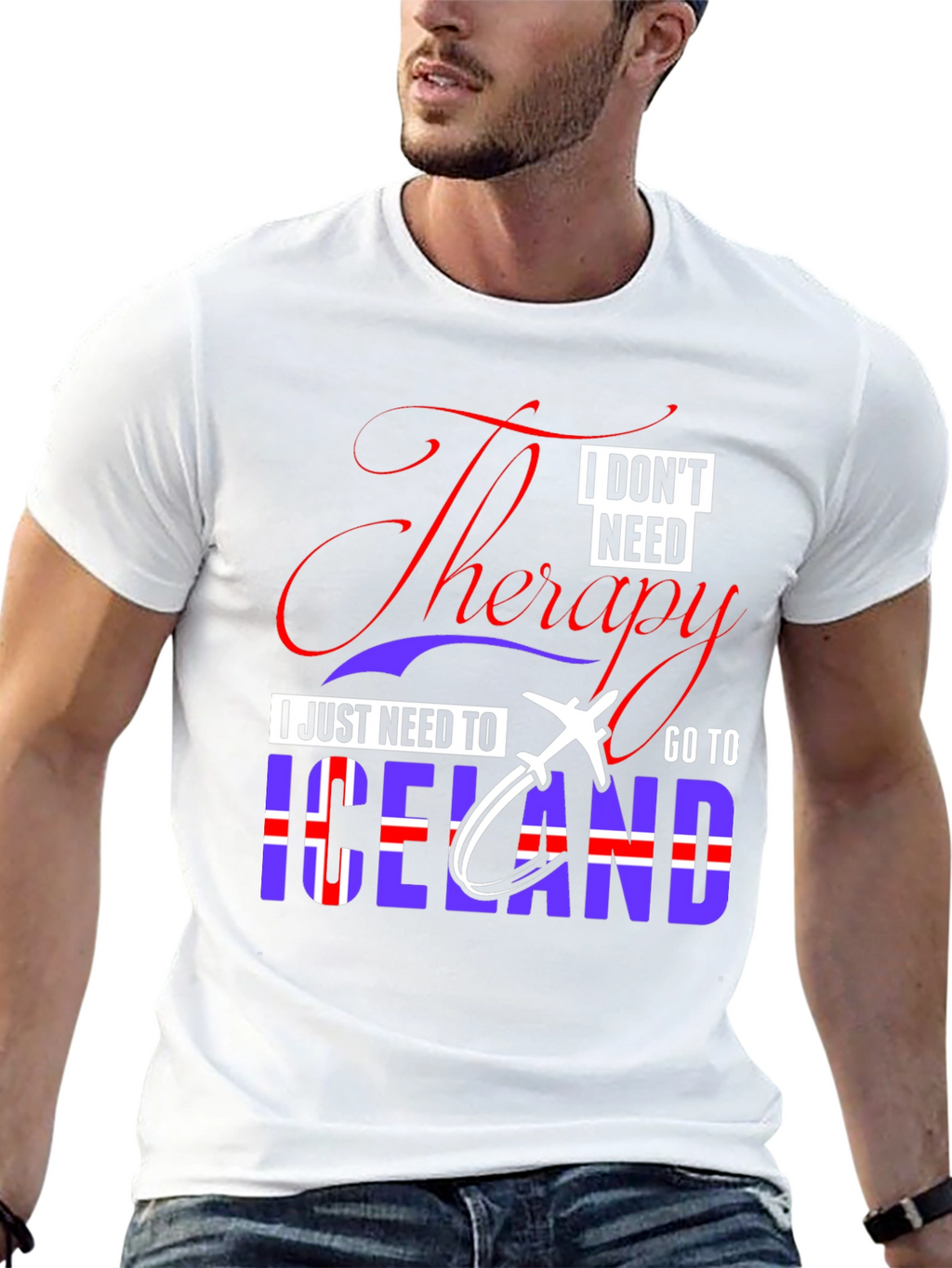 Iceland Therapy Graphic Tee