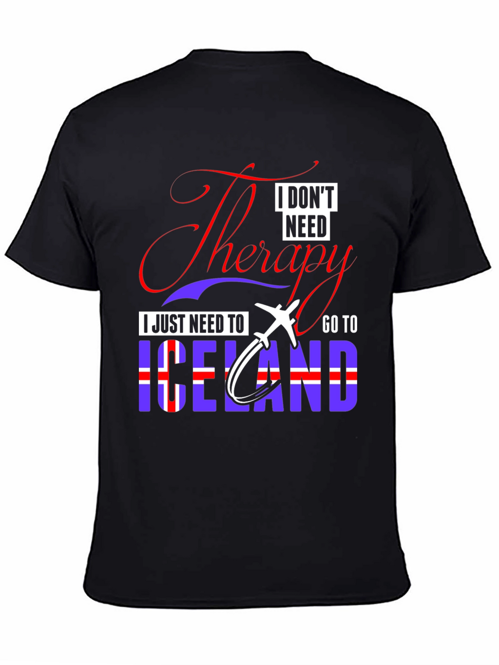Iceland Therapy Graphic Tee