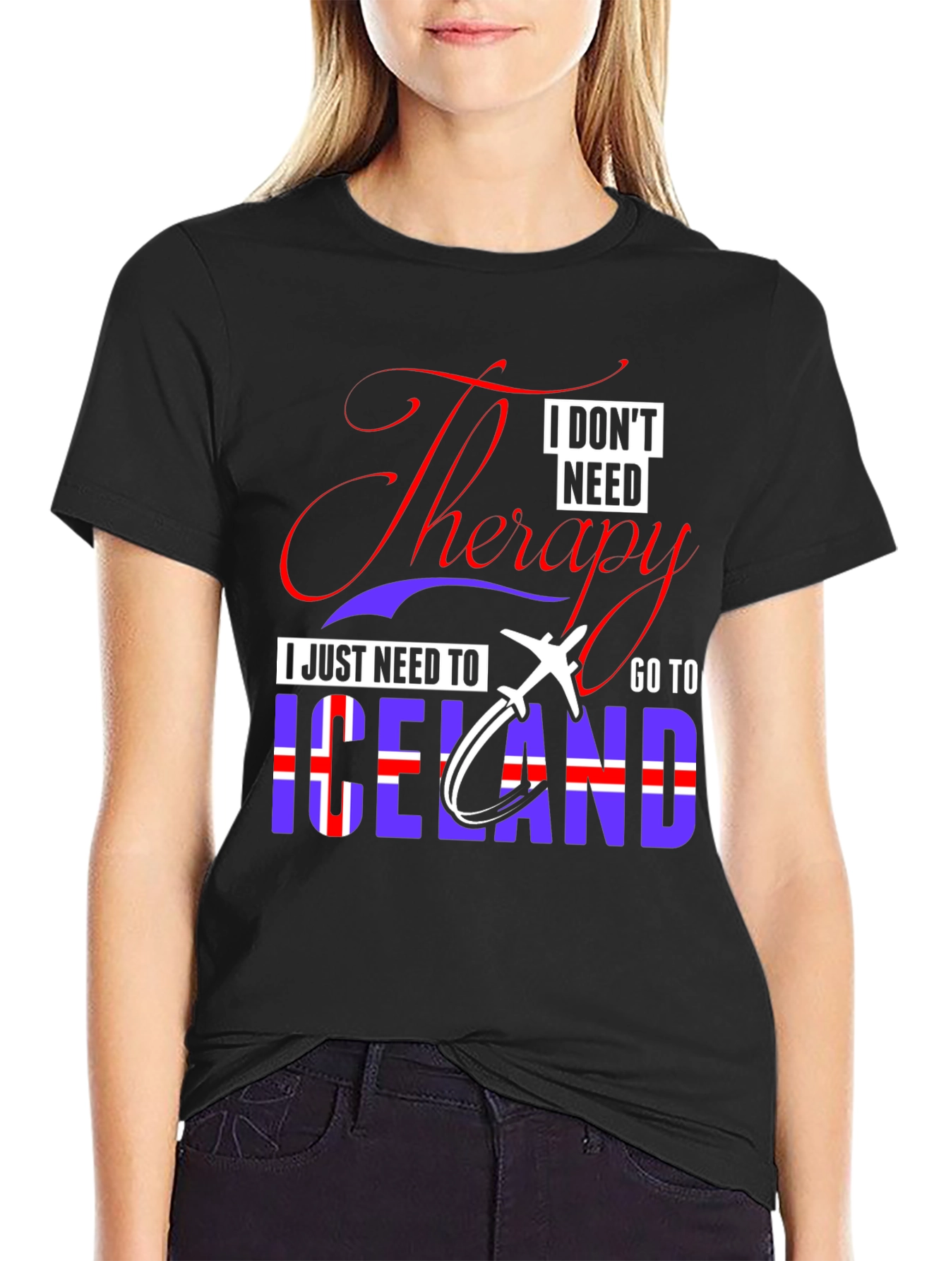 Iceland Therapy Graphic Tee