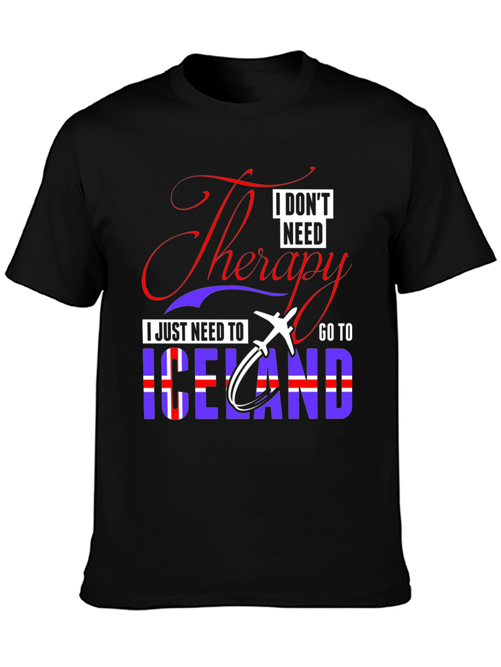 Iceland Therapy Graphic Tee