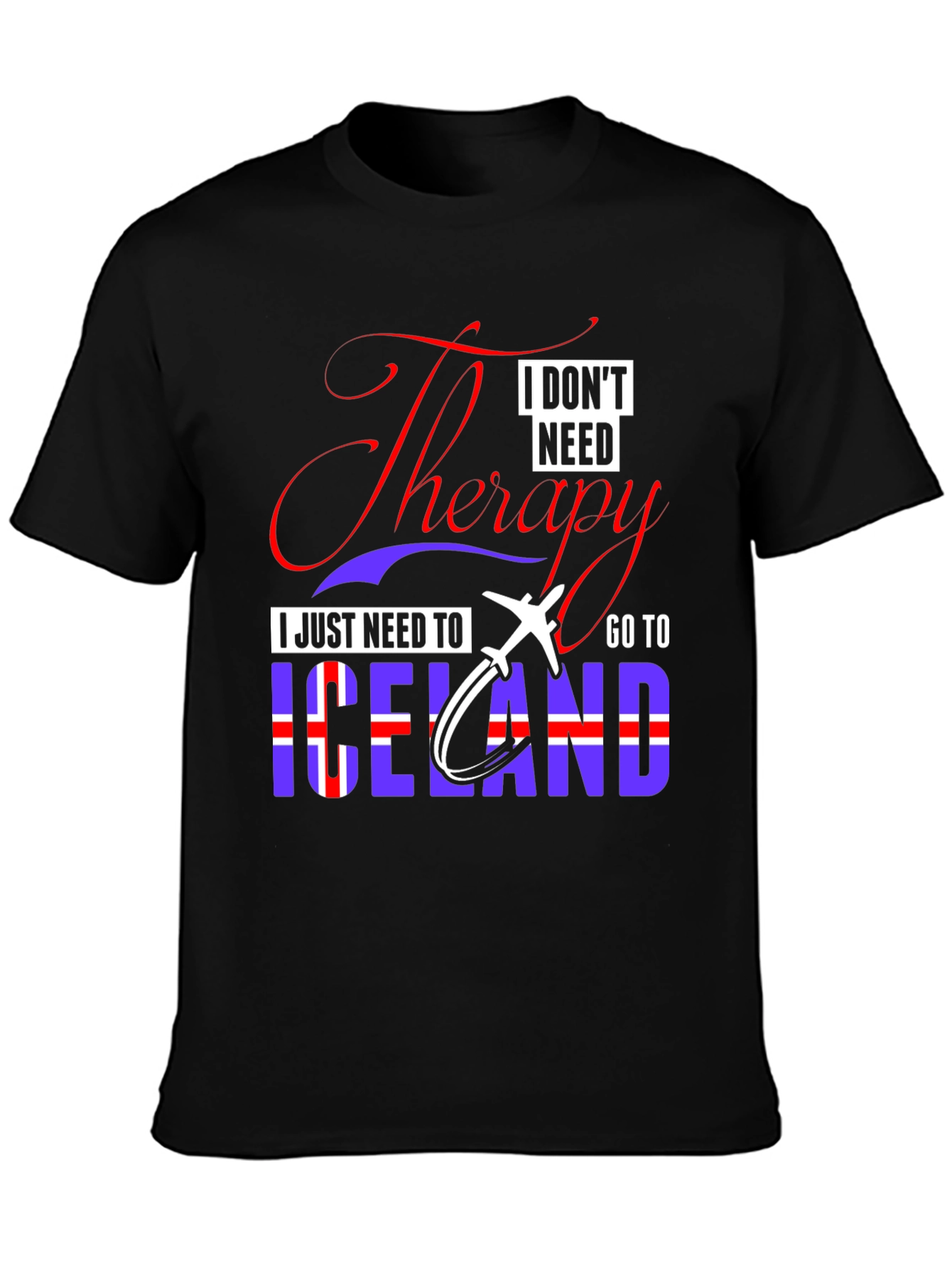 Iceland Therapy Graphic Tee