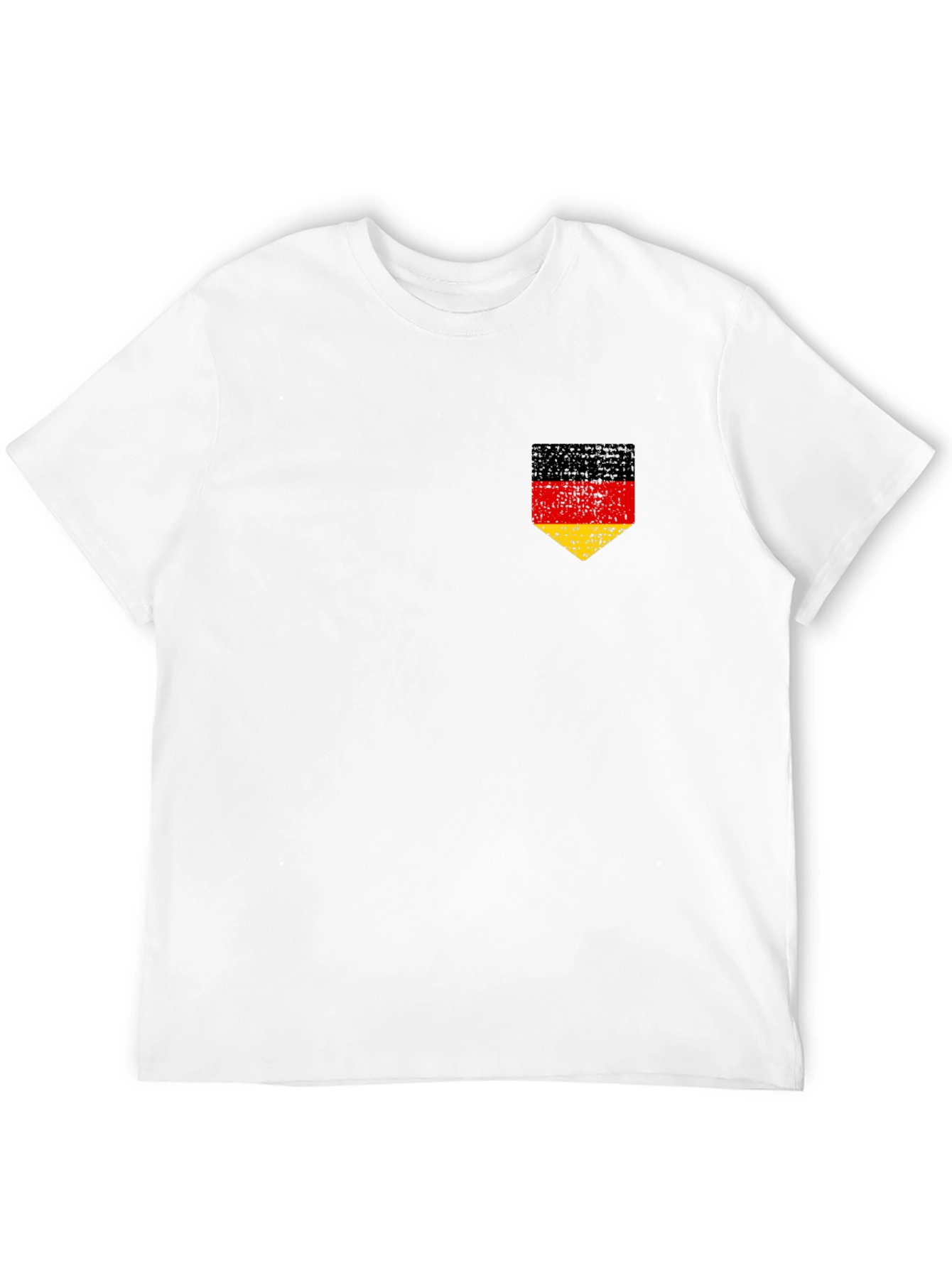 German Flag Pocket Tee - Distressed Design
