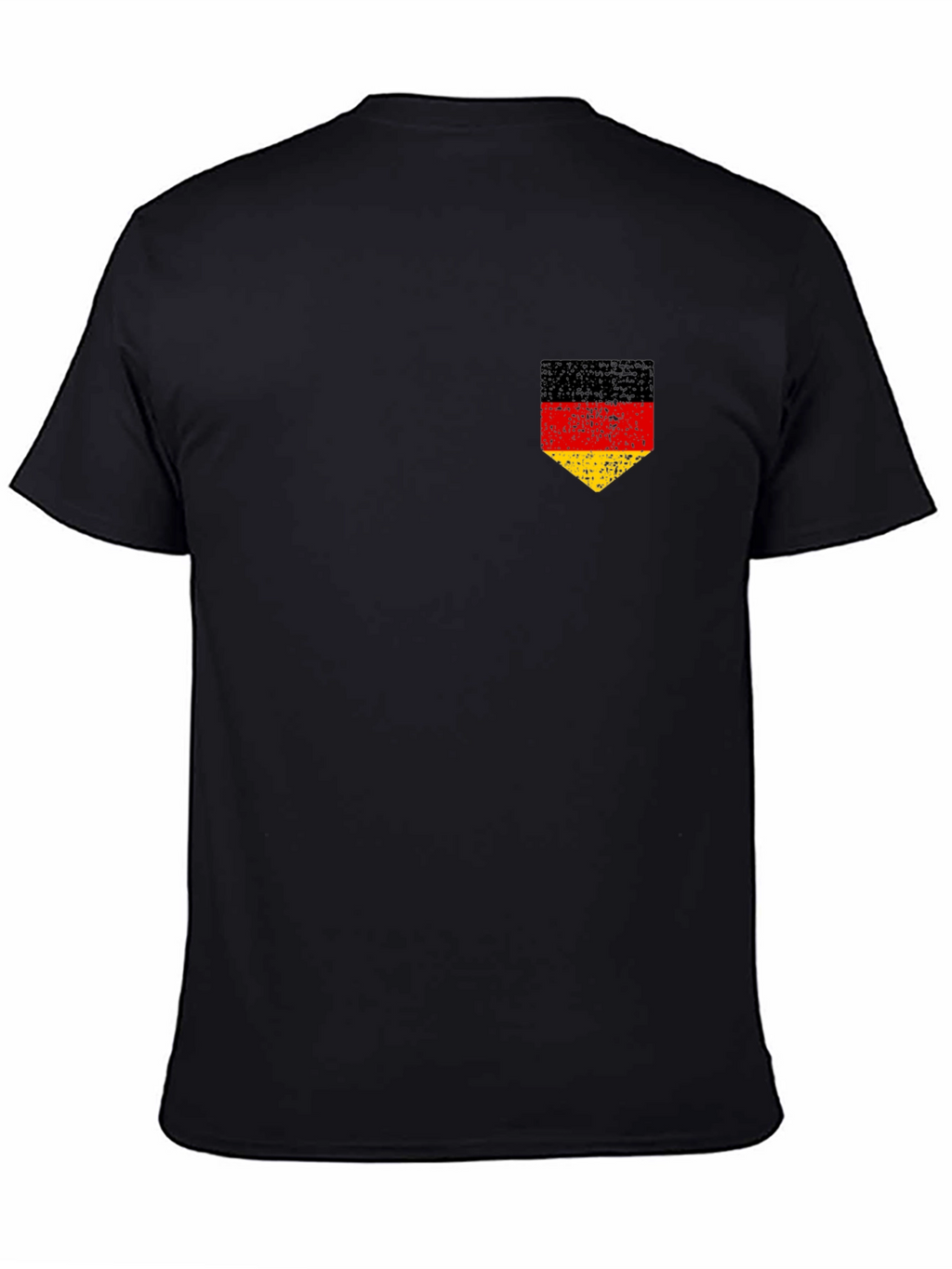 German Flag Pocket Tee - Distressed Design