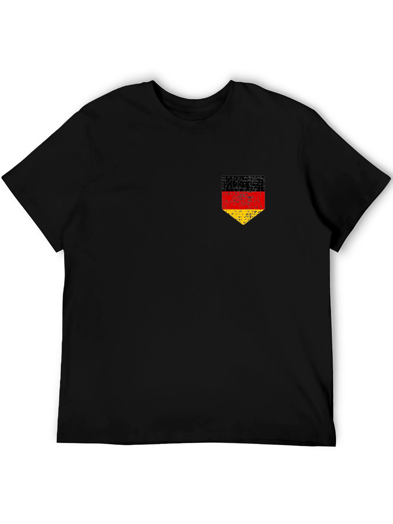 German Flag Pocket Tee - Distressed Design