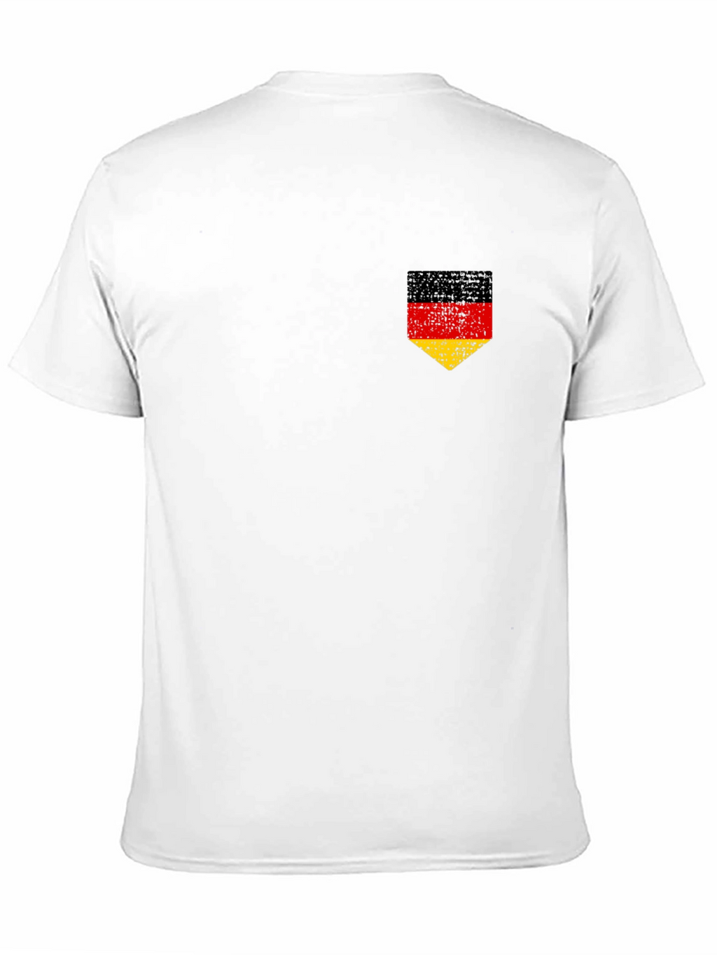 German Flag Pocket Tee - Distressed Design