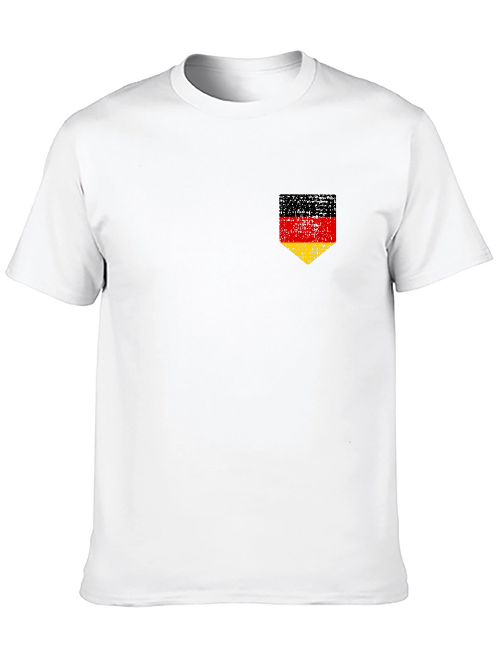 German Flag Pocket Tee - Distressed Design