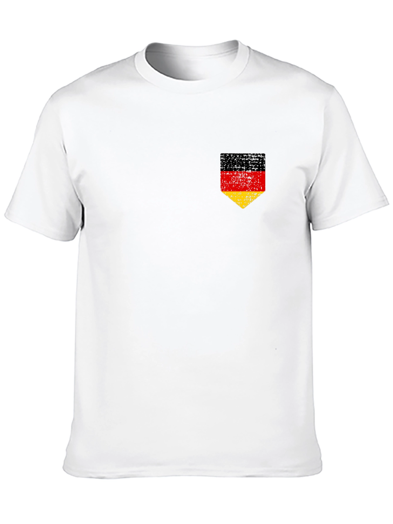 German Flag Pocket Tee - Distressed Design