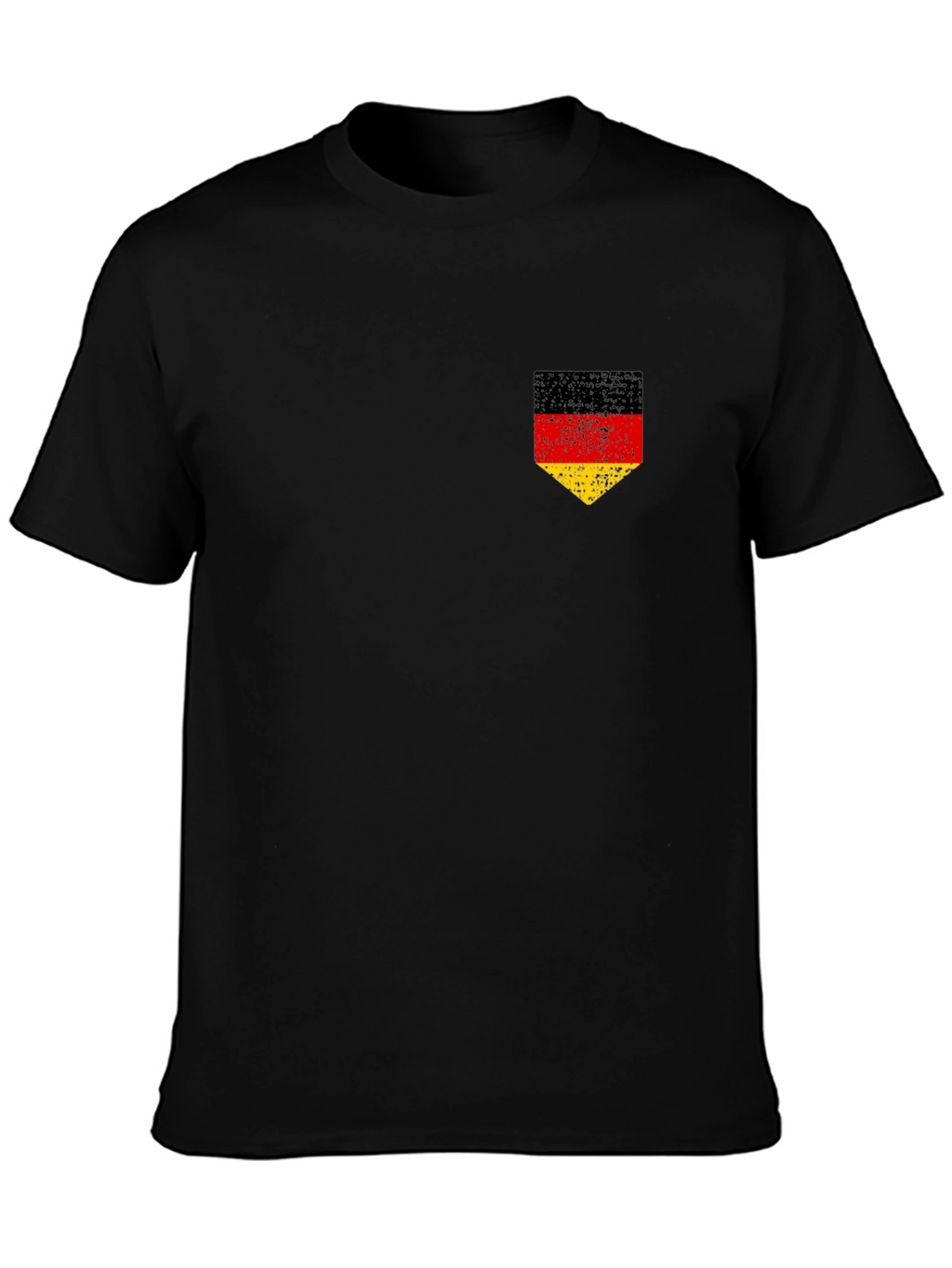 German Flag Pocket Tee - Distressed Design