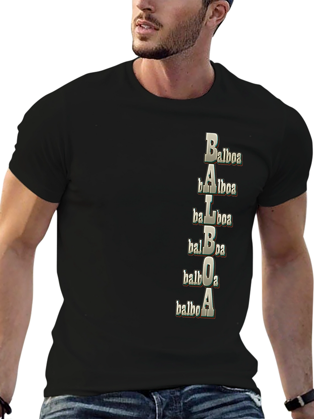 Balboa Text Graphic Tee