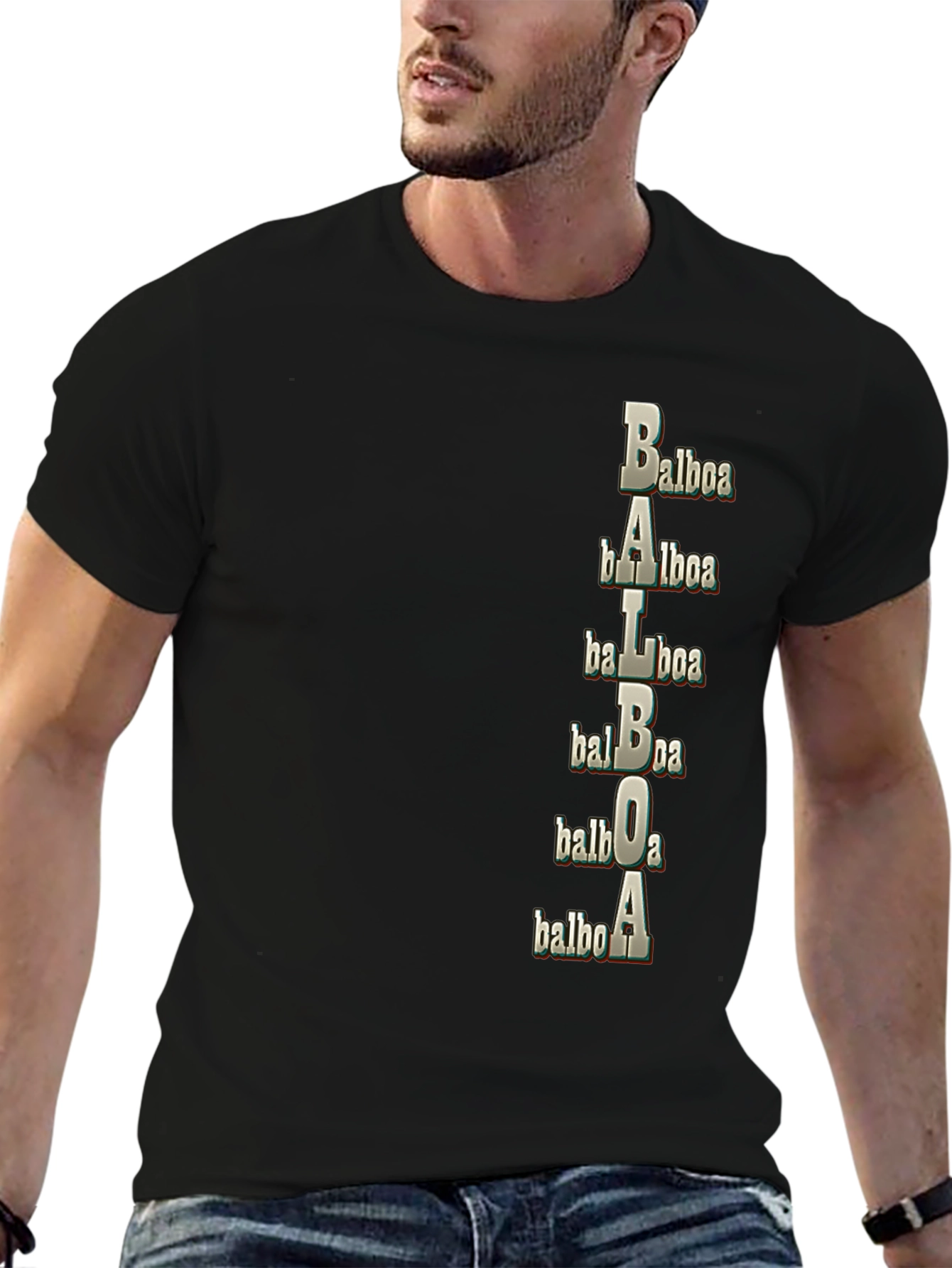 Balboa Text Graphic Tee