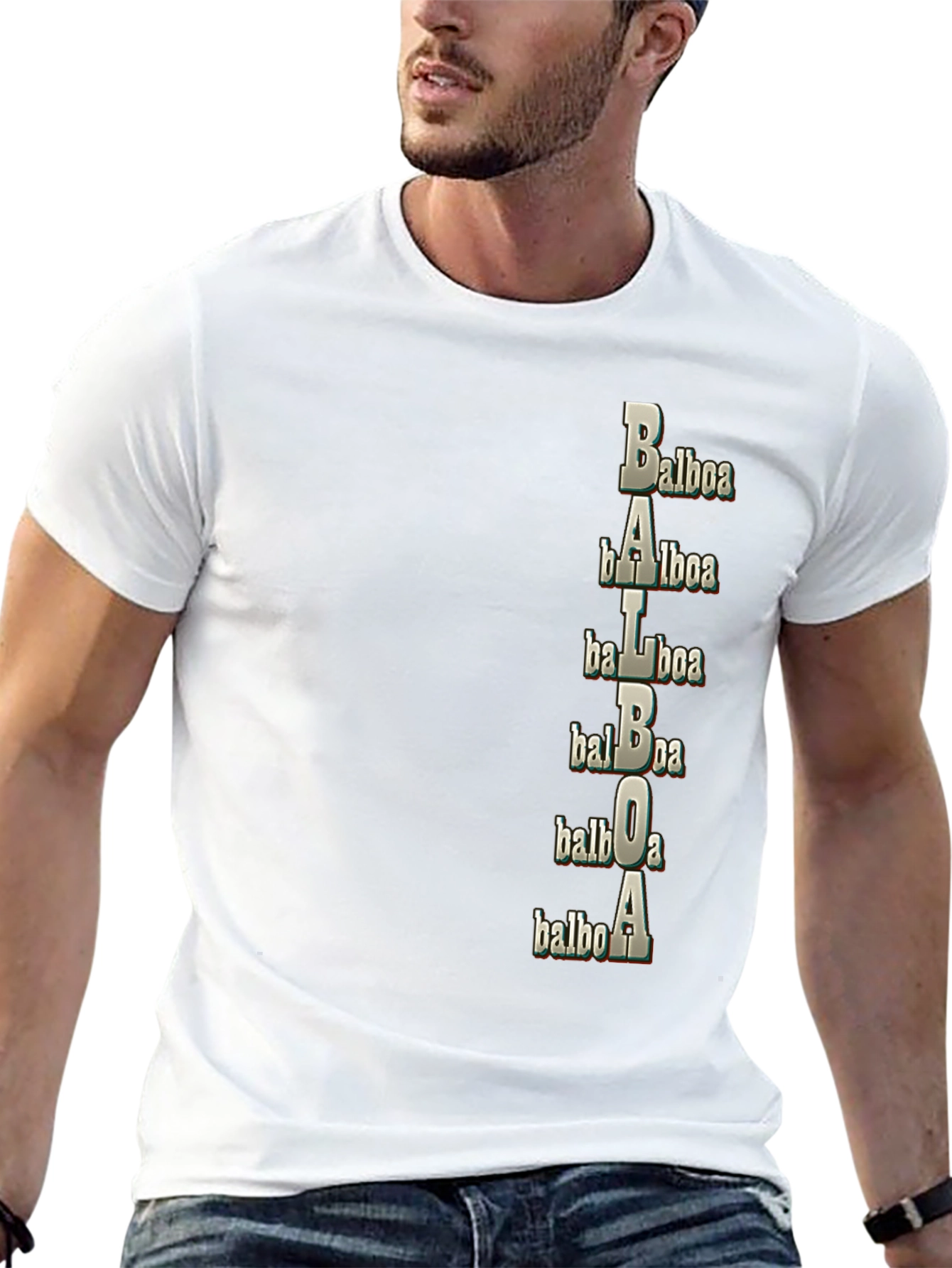 Balboa Text Graphic Tee