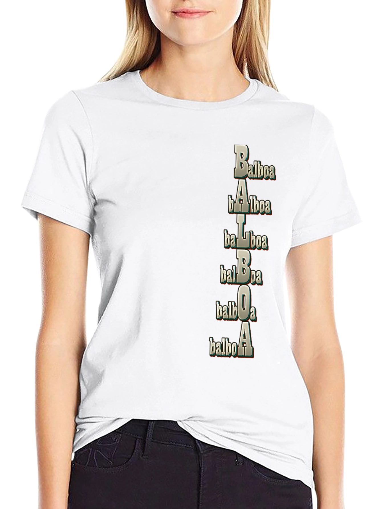 Balboa Text Graphic Tee