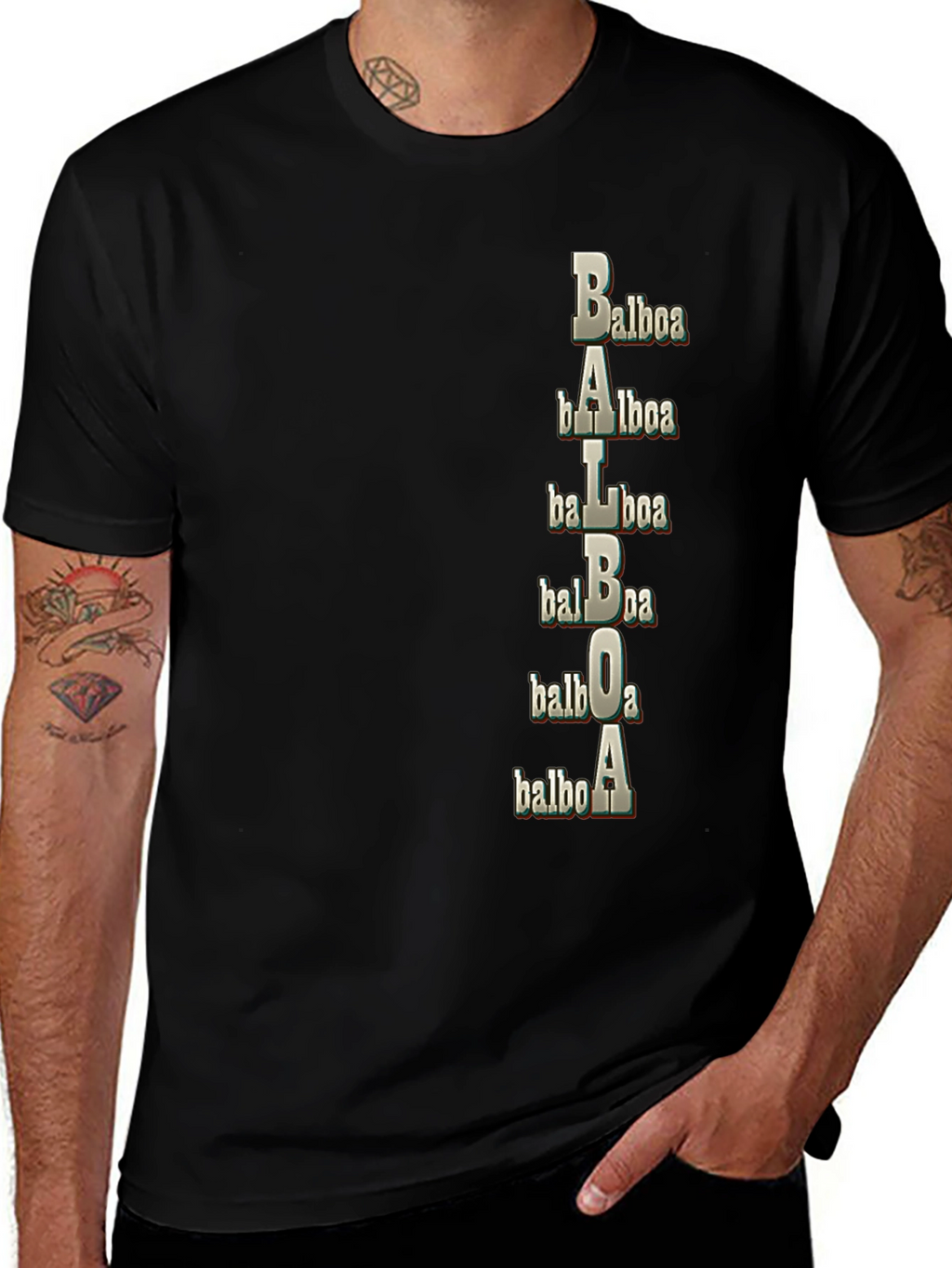 Balboa Text Graphic Tee