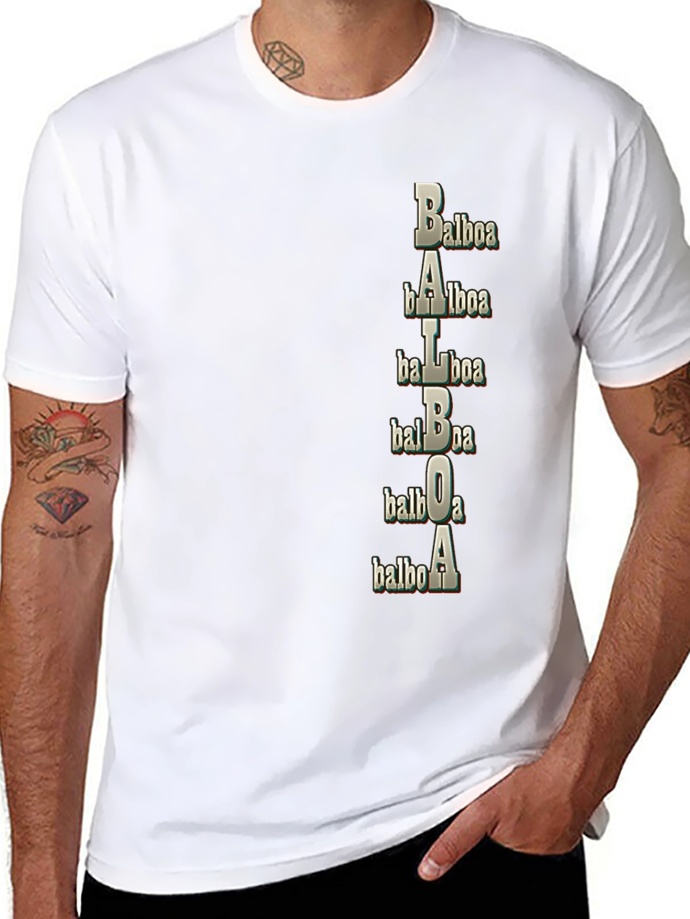 Balboa Text Graphic Tee