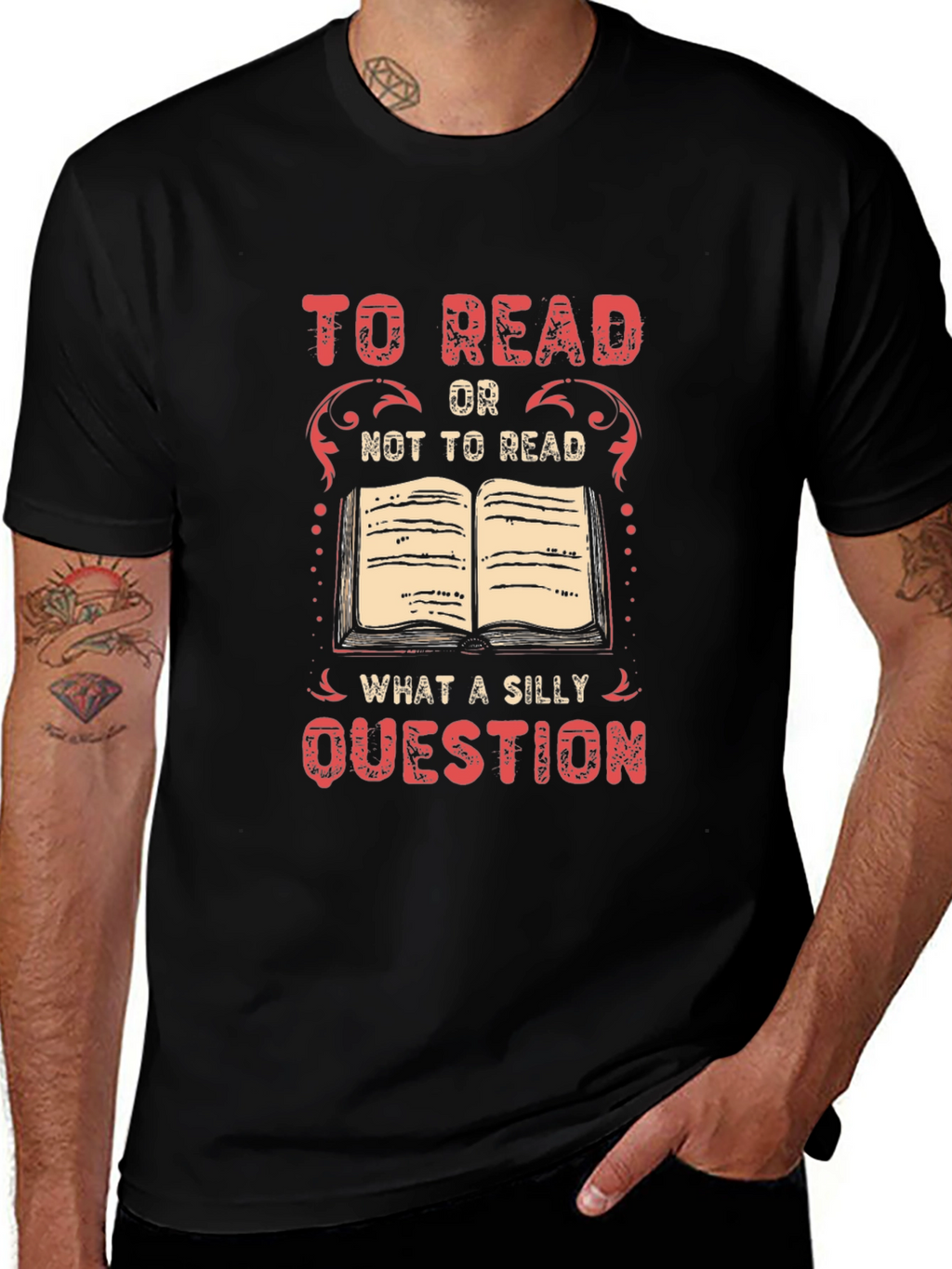 To Read or Not To Read Graphic Tee