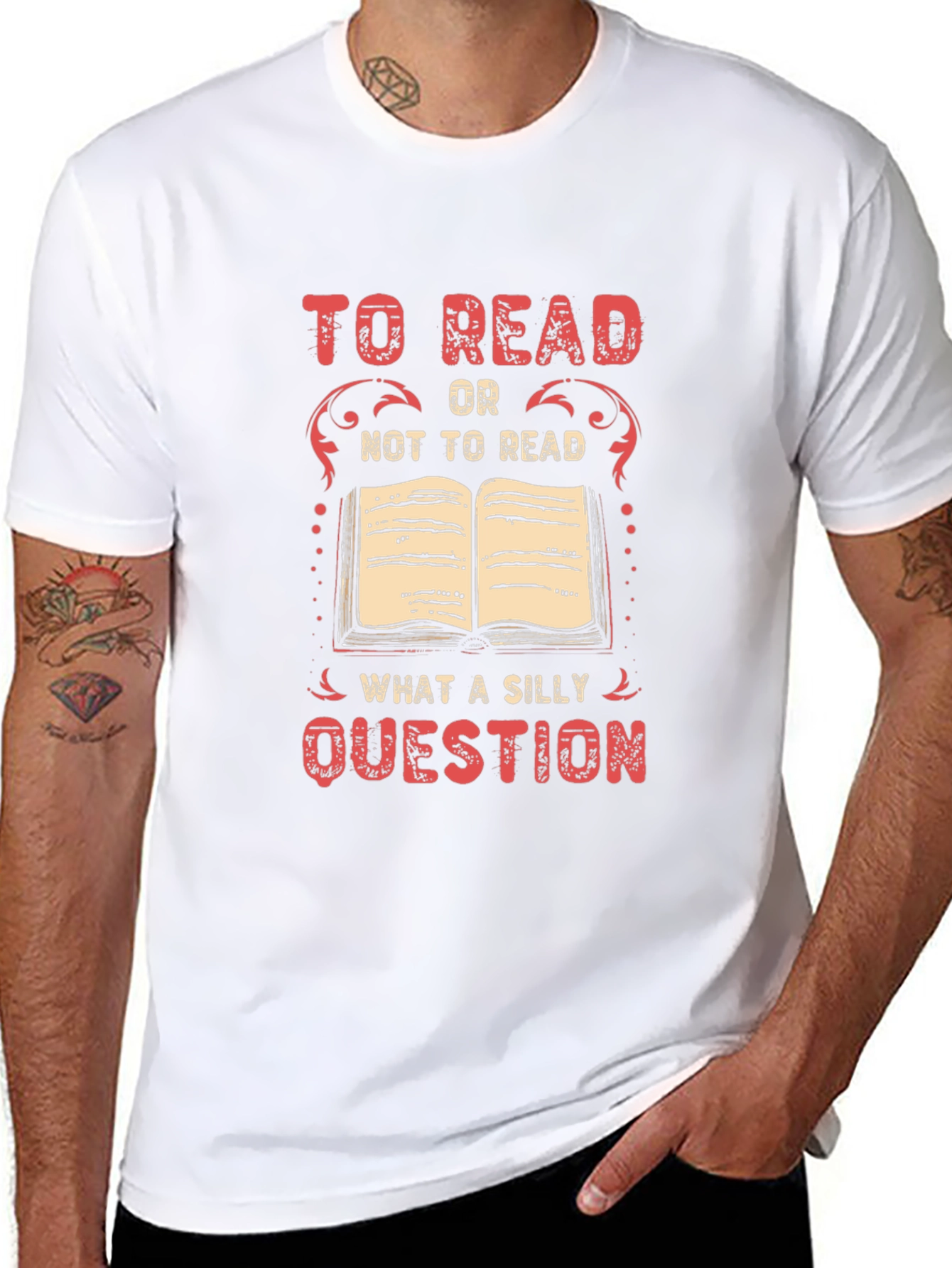 To Read or Not To Read Graphic Tee