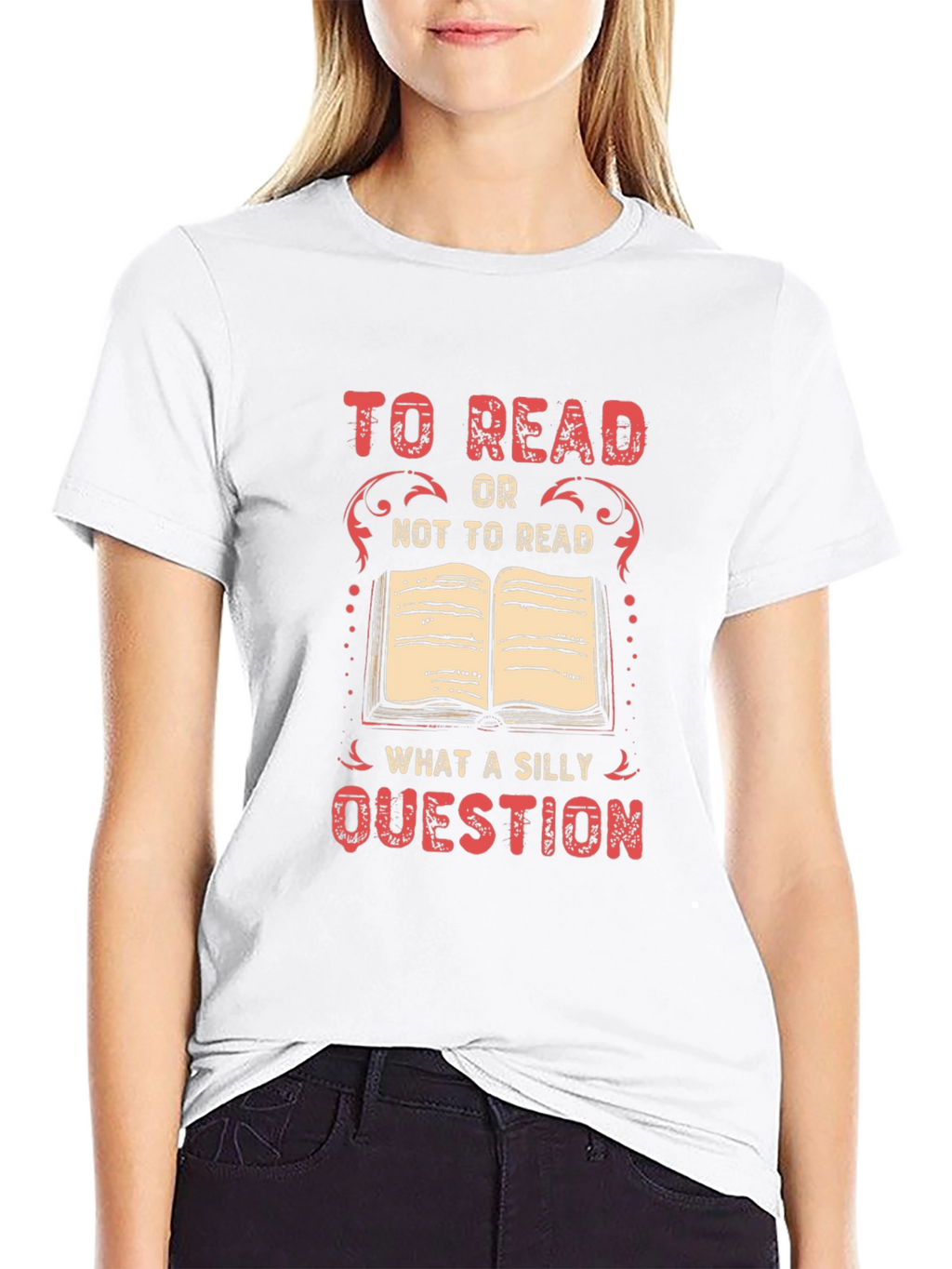 To Read or Not To Read Graphic Tee