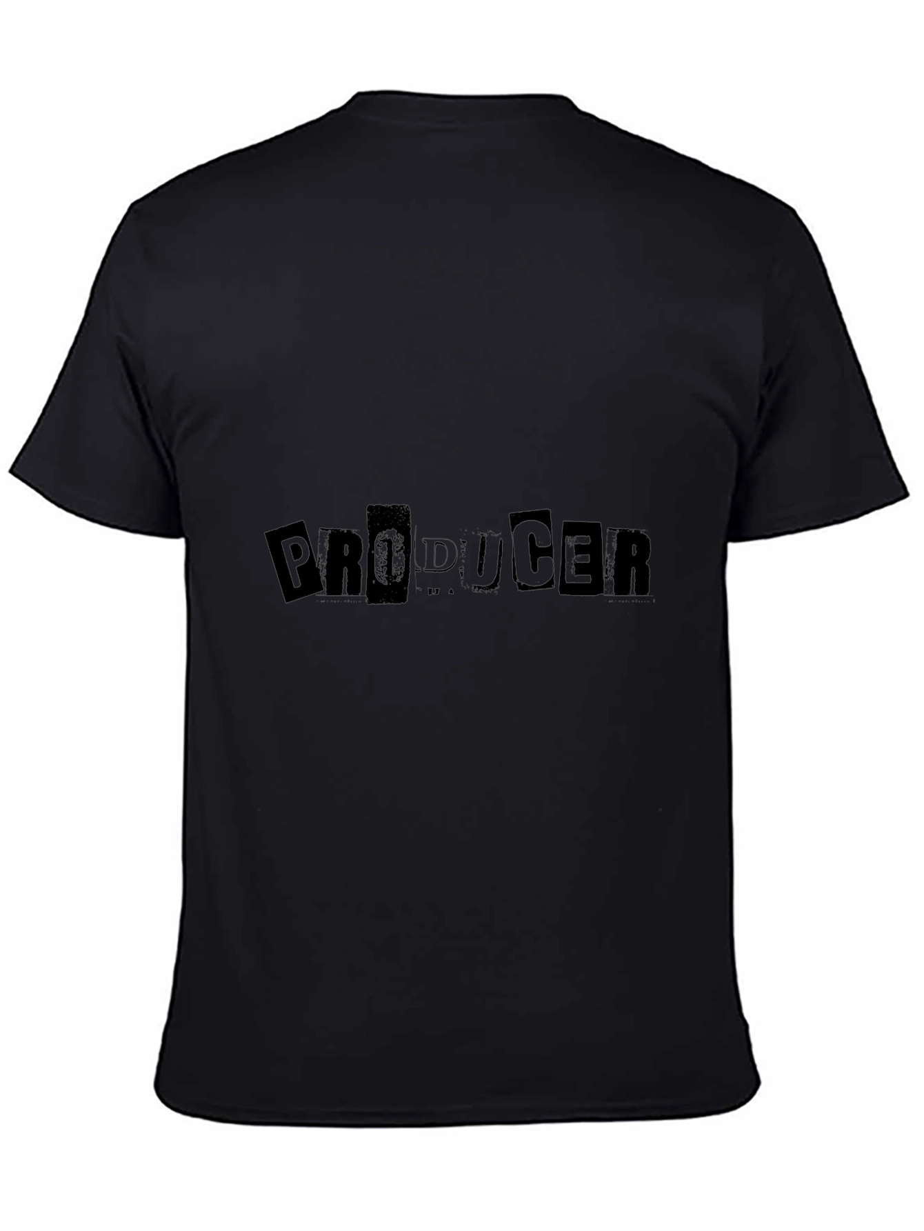 Producer Graphic Black T-Shirt
