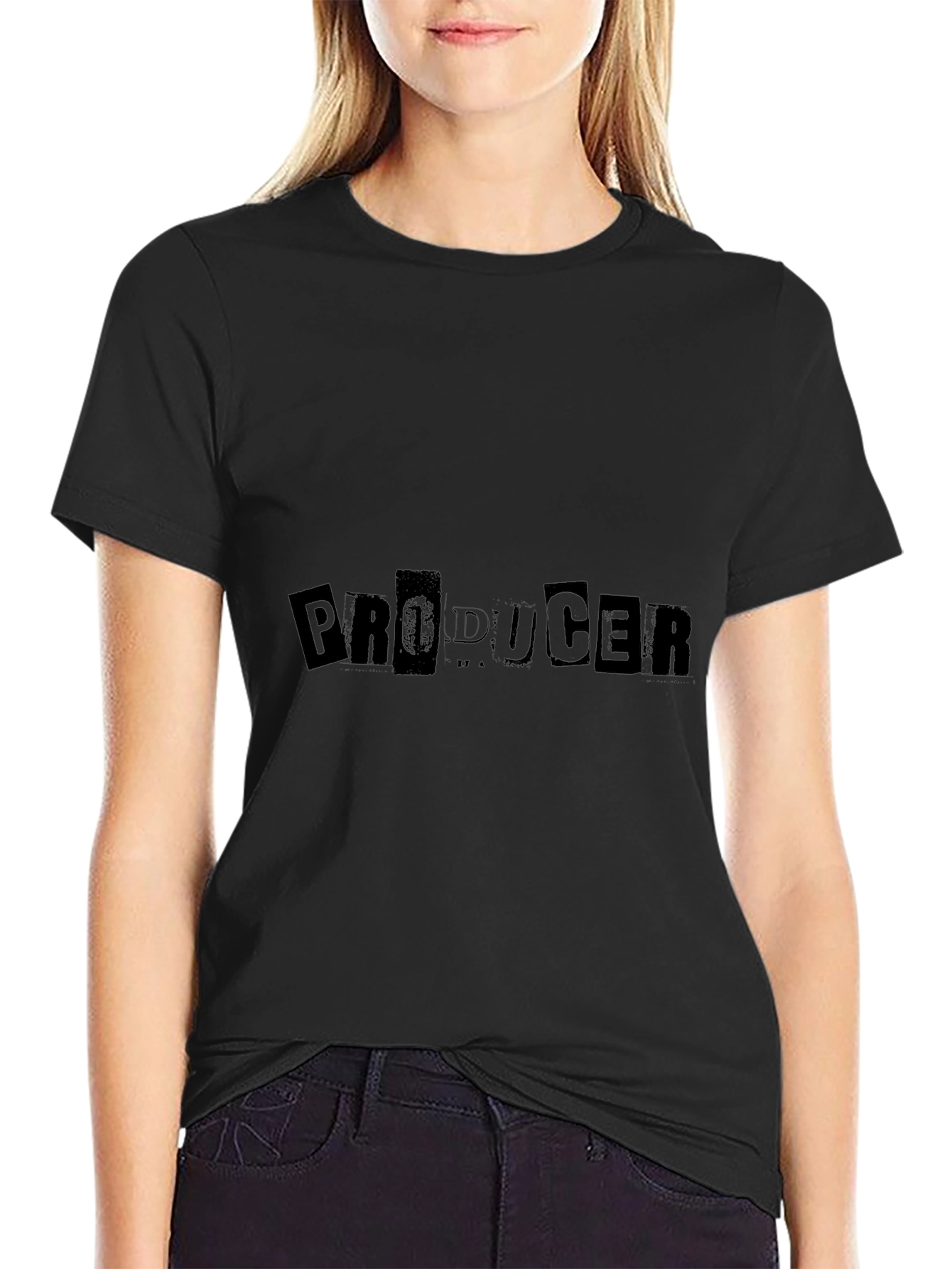 Producer Graphic Black T-Shirt
