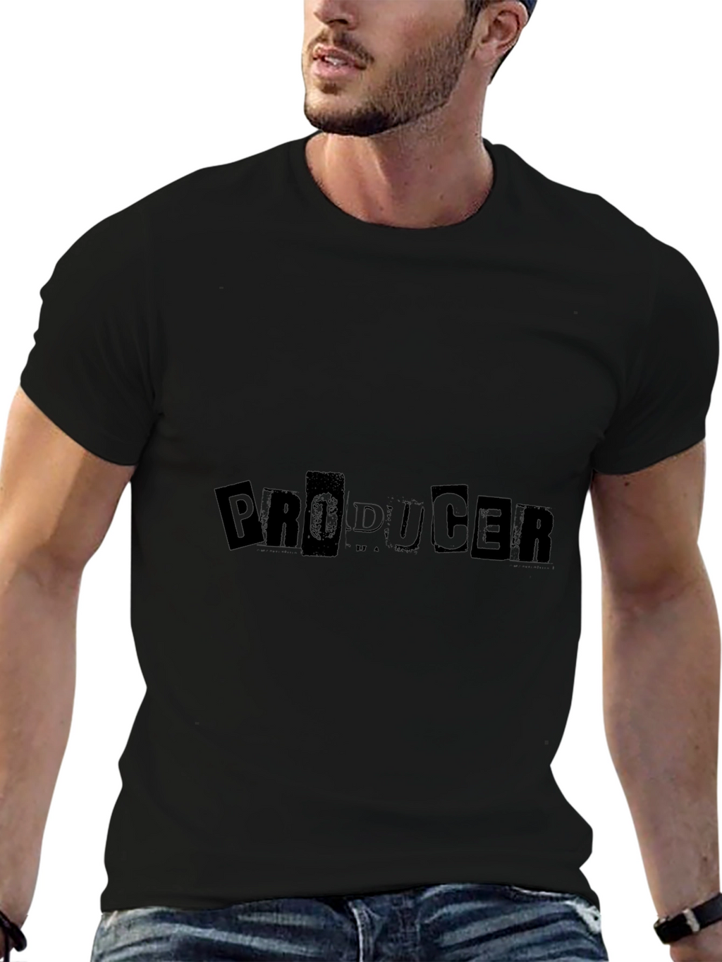 Producer Graphic Black T-Shirt