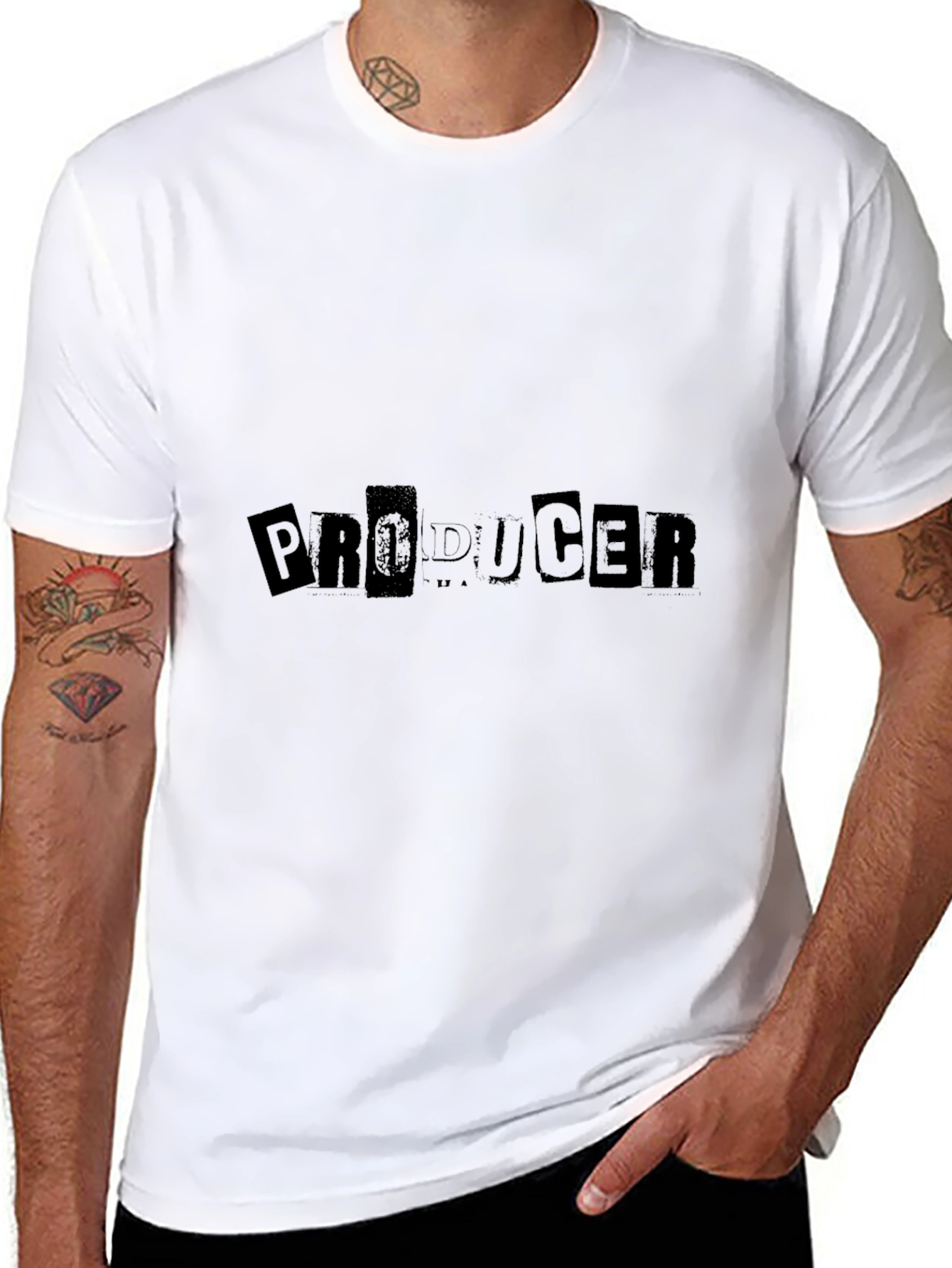 Producer Graphic Black T-Shirt