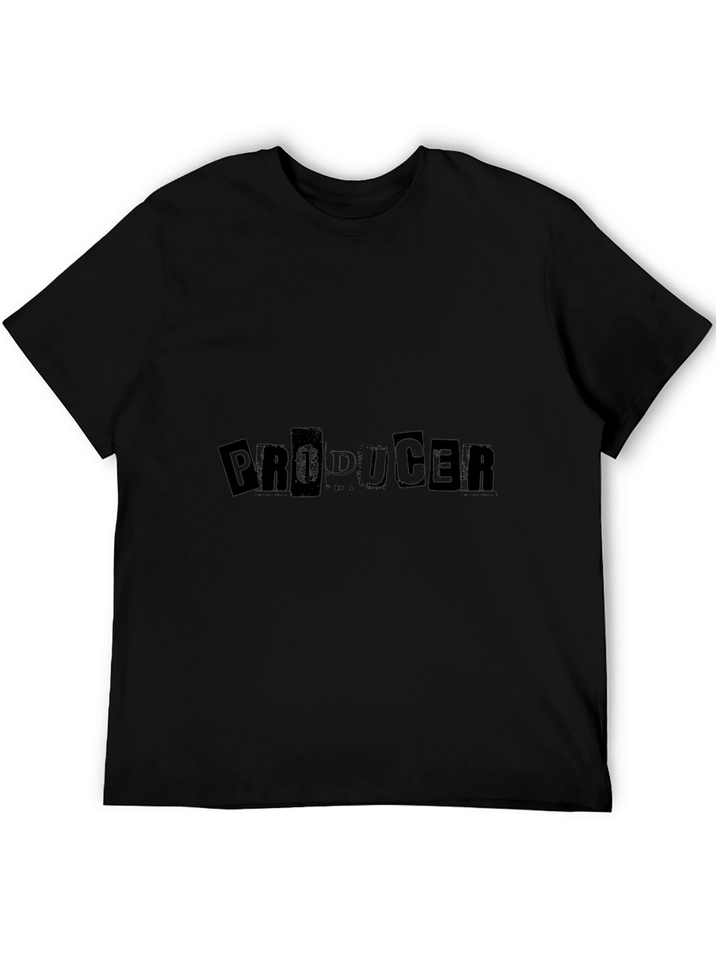 Producer Graphic Black T-Shirt