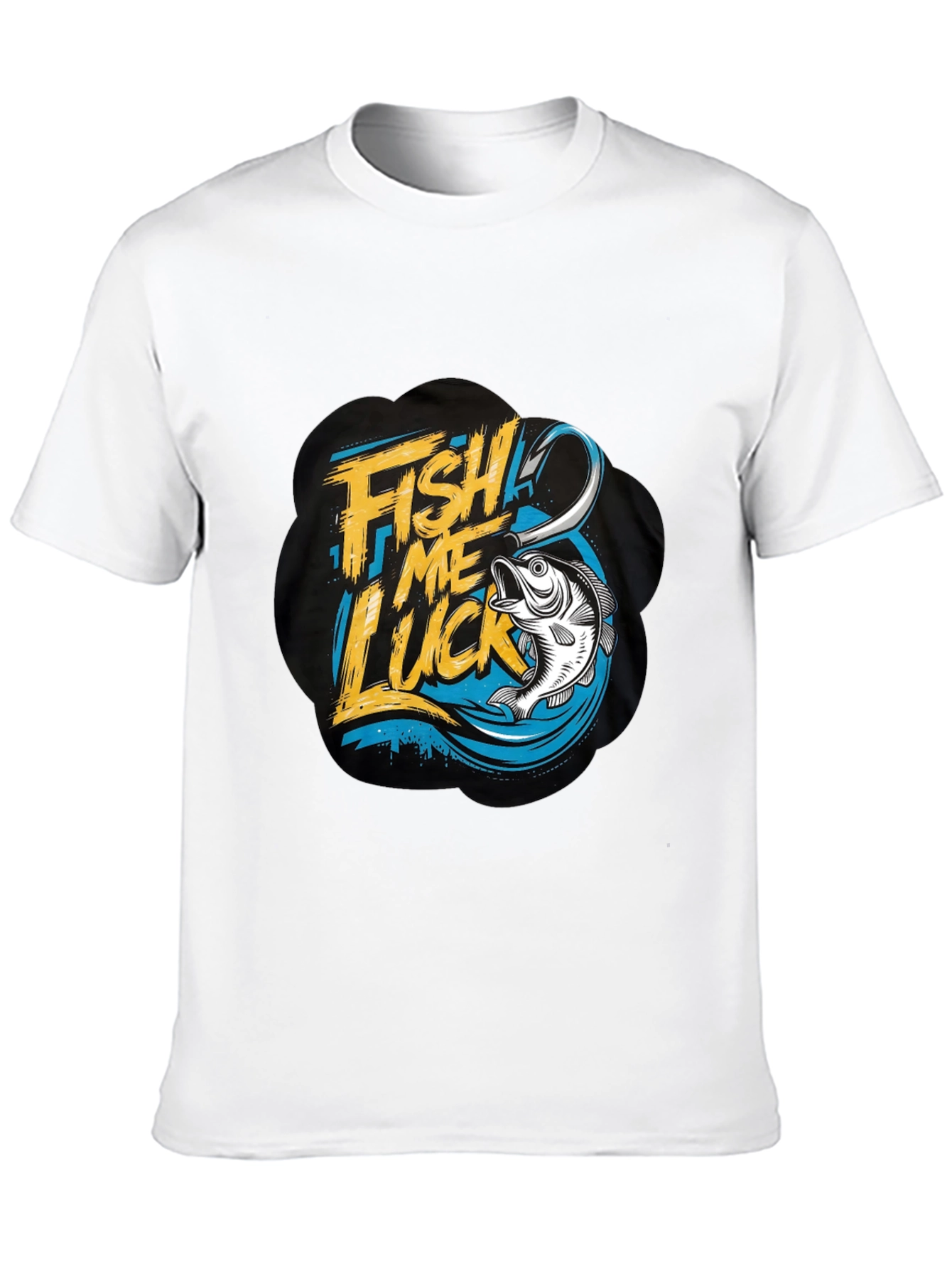 Fish Me Luck T-Shirt - Fishing Graphic Tee