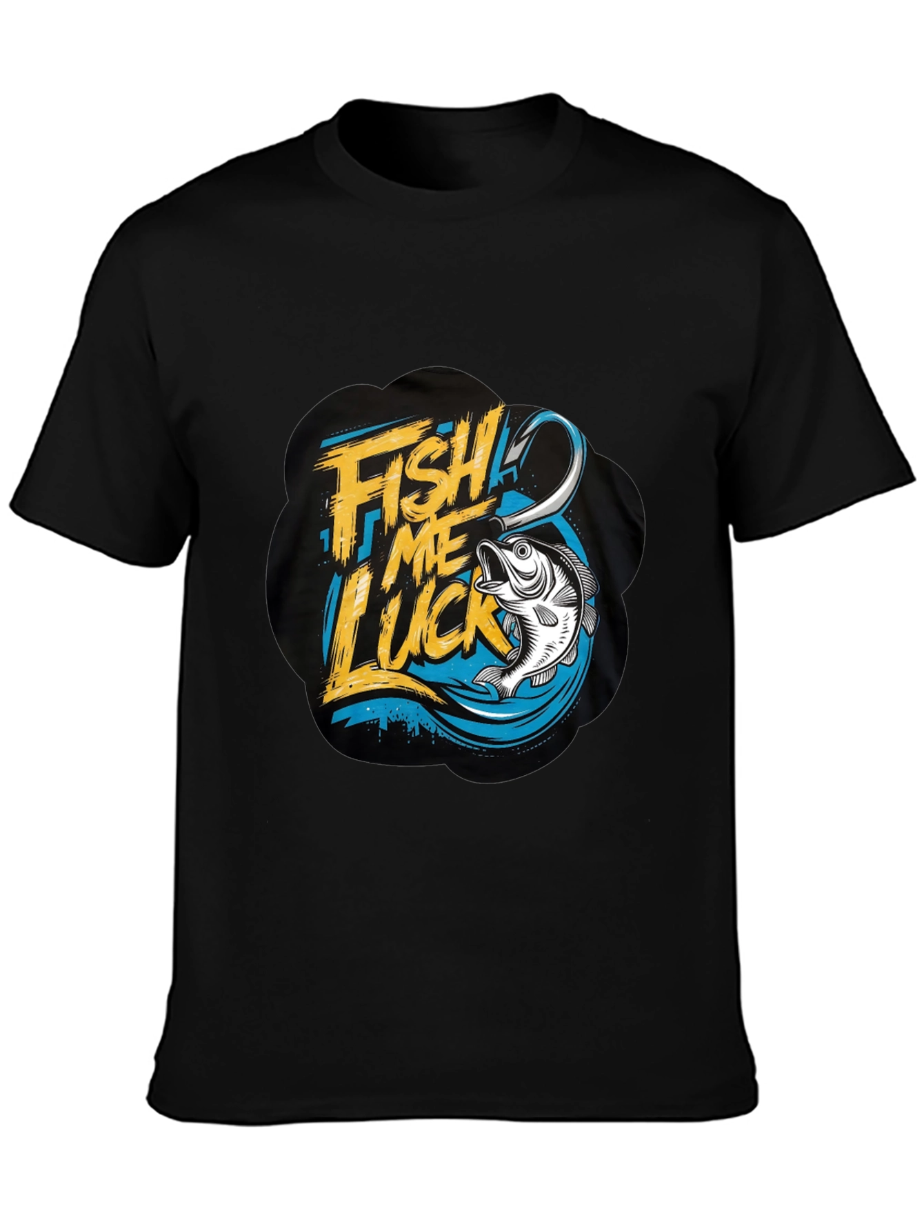 Fish Me Luck T-Shirt - Fishing Graphic Tee