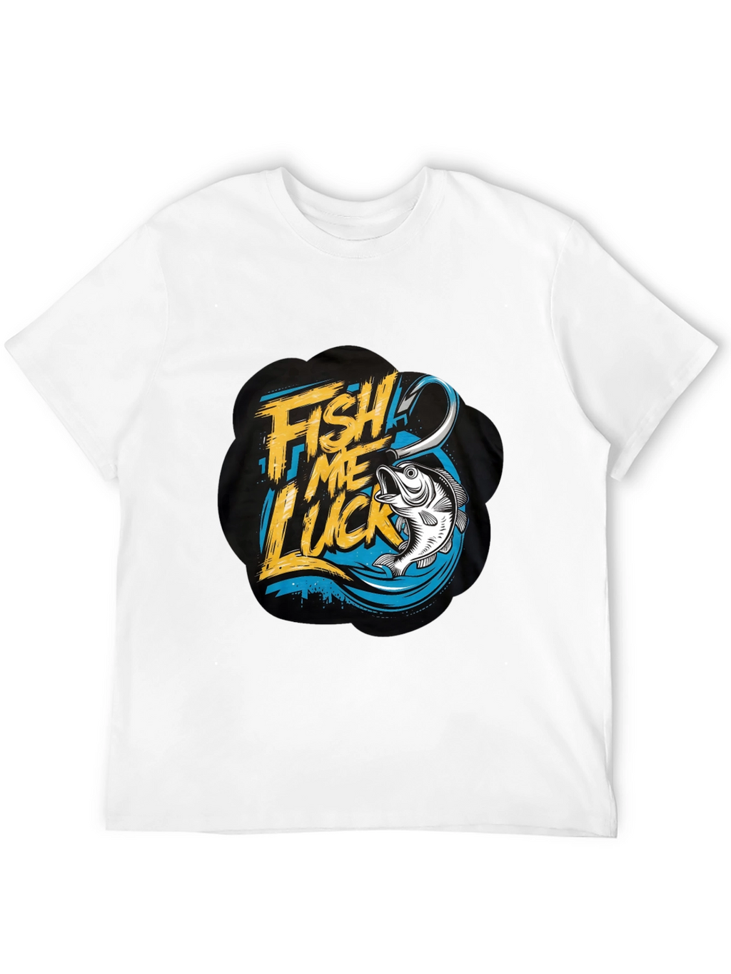 Fish Me Luck T-Shirt - Fishing Graphic Tee