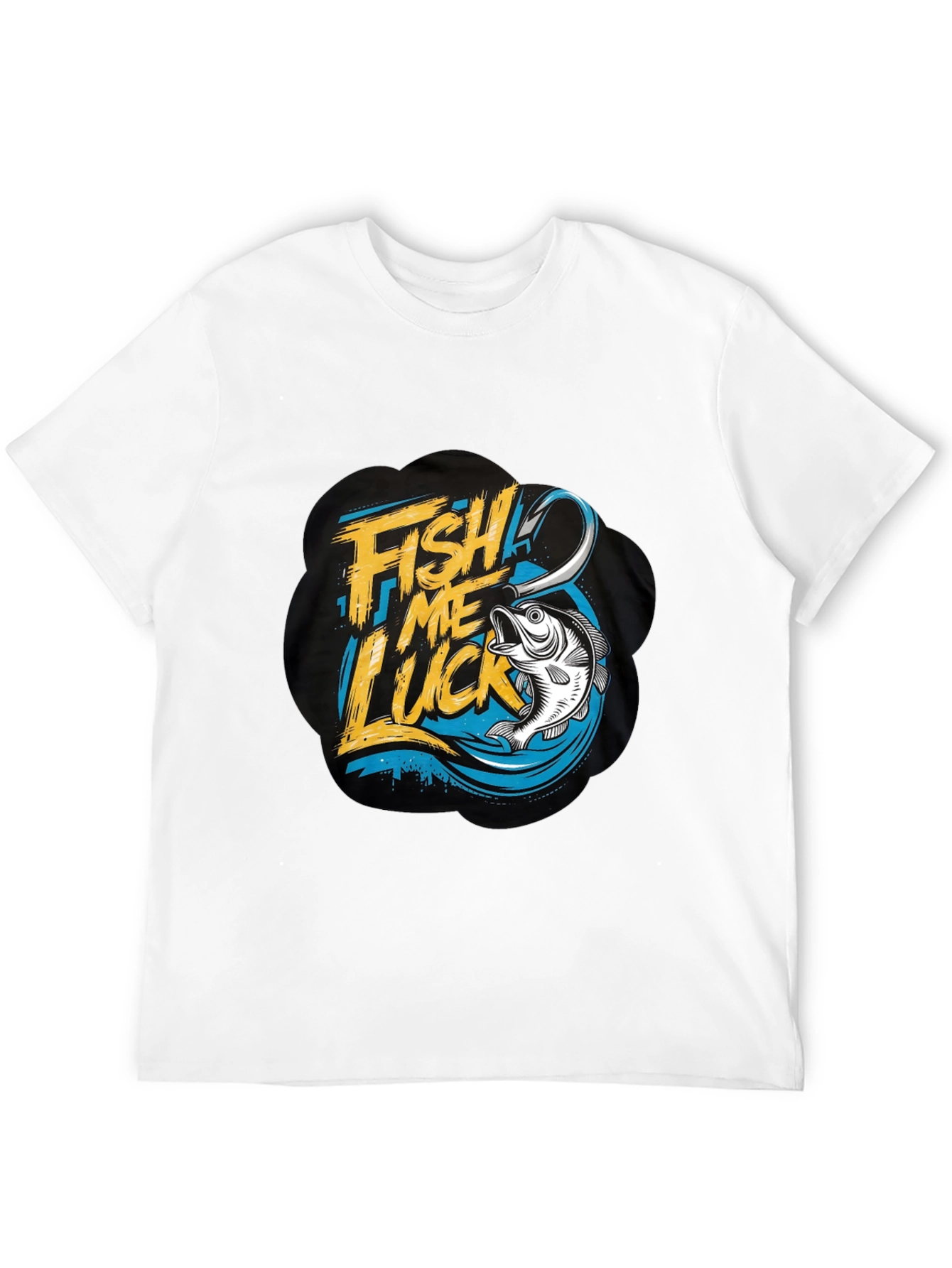 Fish Me Luck T-Shirt - Fishing Graphic Tee