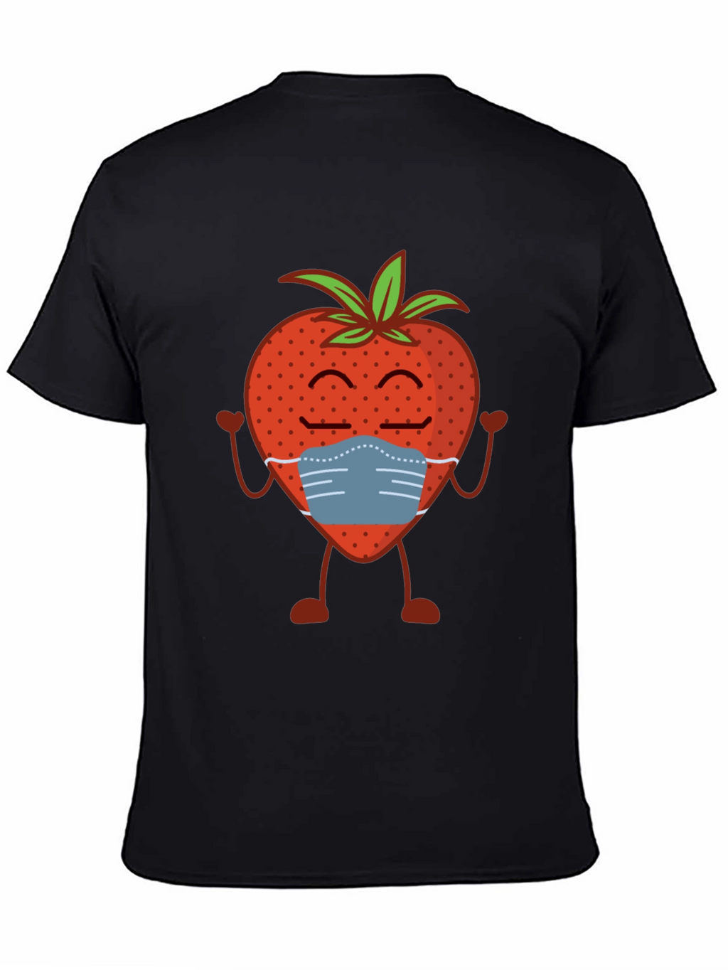 Strawberry Mask T-Shirt - Stay Safe & Stylish!