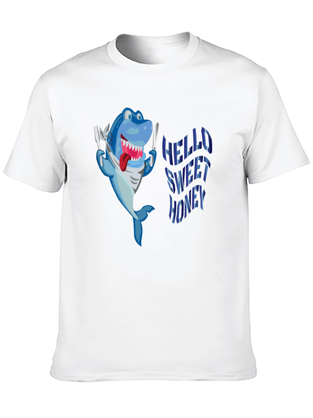 Hungry Shark Black T-Shirt