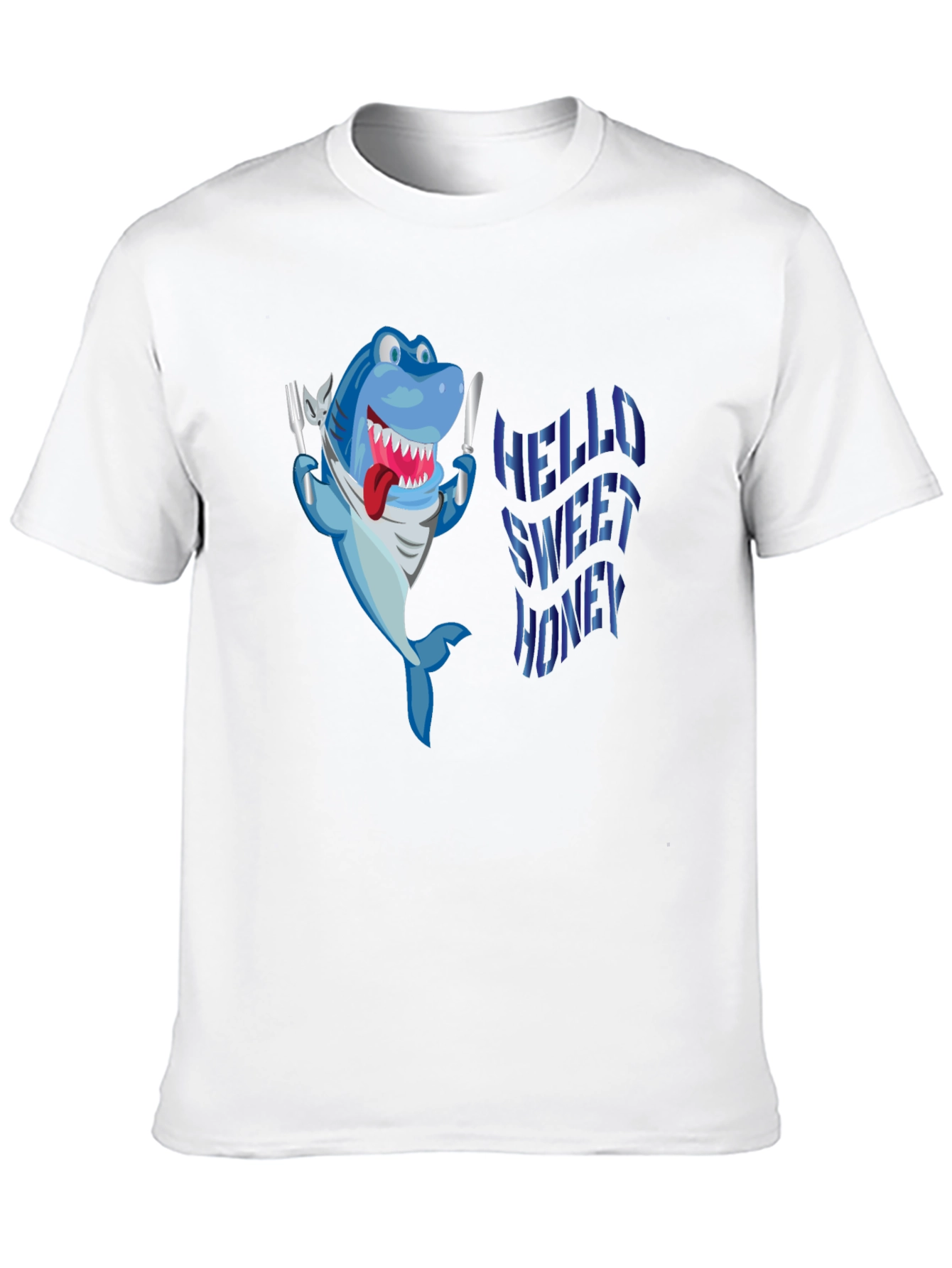 Hungry Shark Black T-Shirt