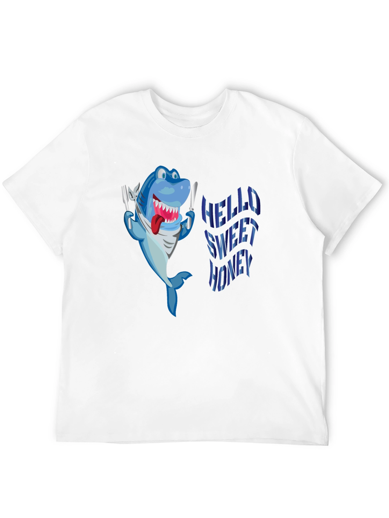 Hungry Shark Black T-Shirt