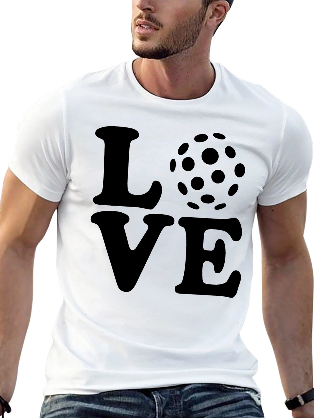 LOVE Pickleball Graphic T-Shirt - Stylish & Sporty