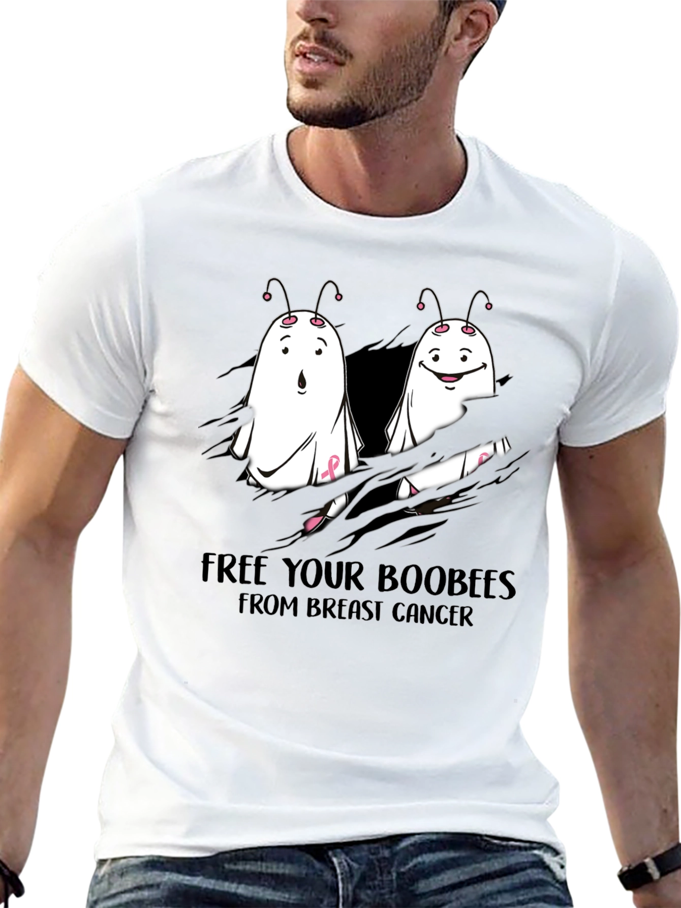 Breast Cancer Awareness Graphic Tee