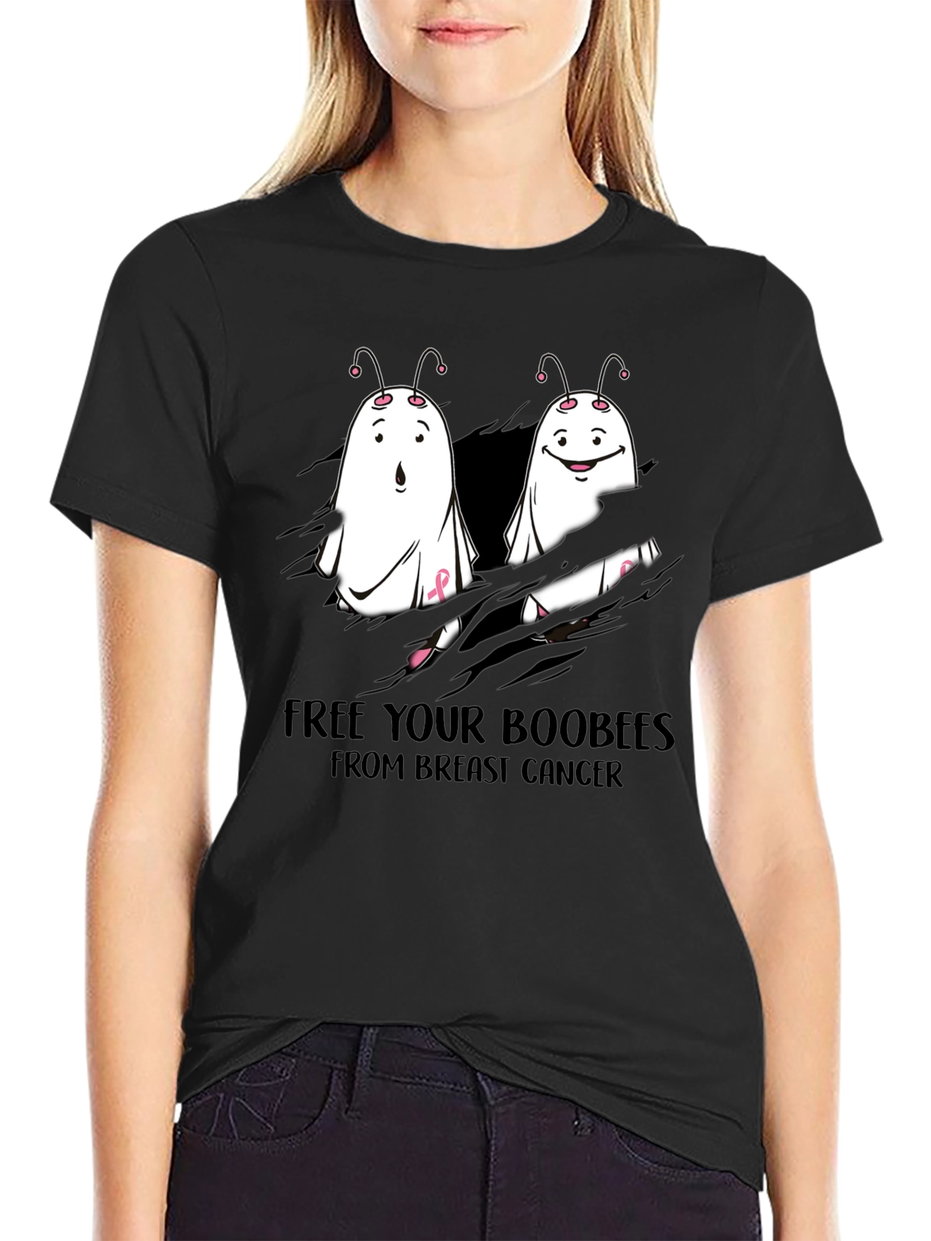 Breast Cancer Awareness Graphic Tee