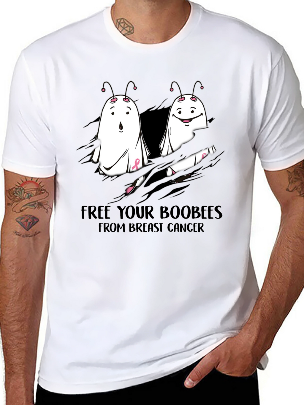 Breast Cancer Awareness Graphic Tee