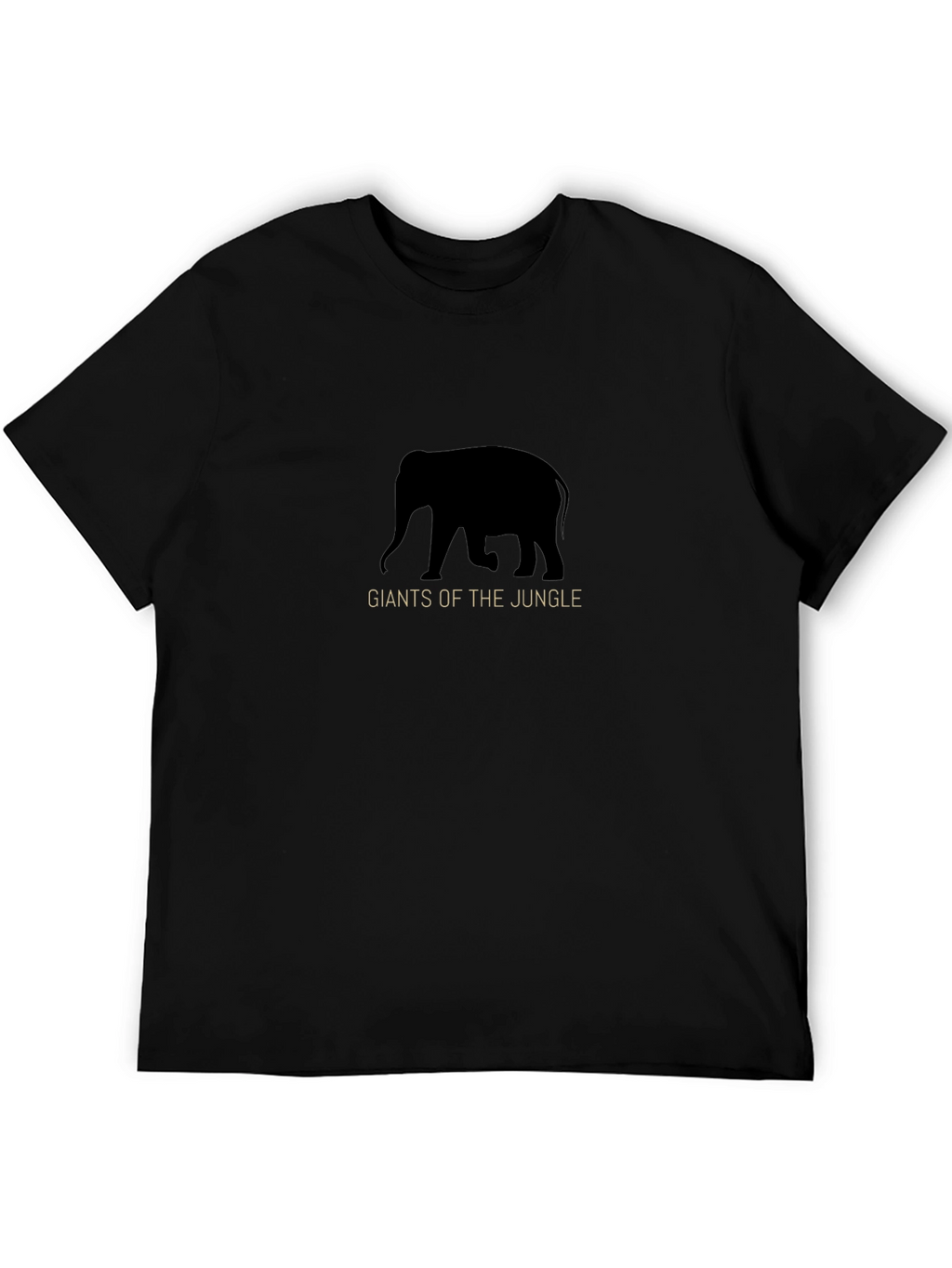 Giants of the Jungle Black Graphic Tee