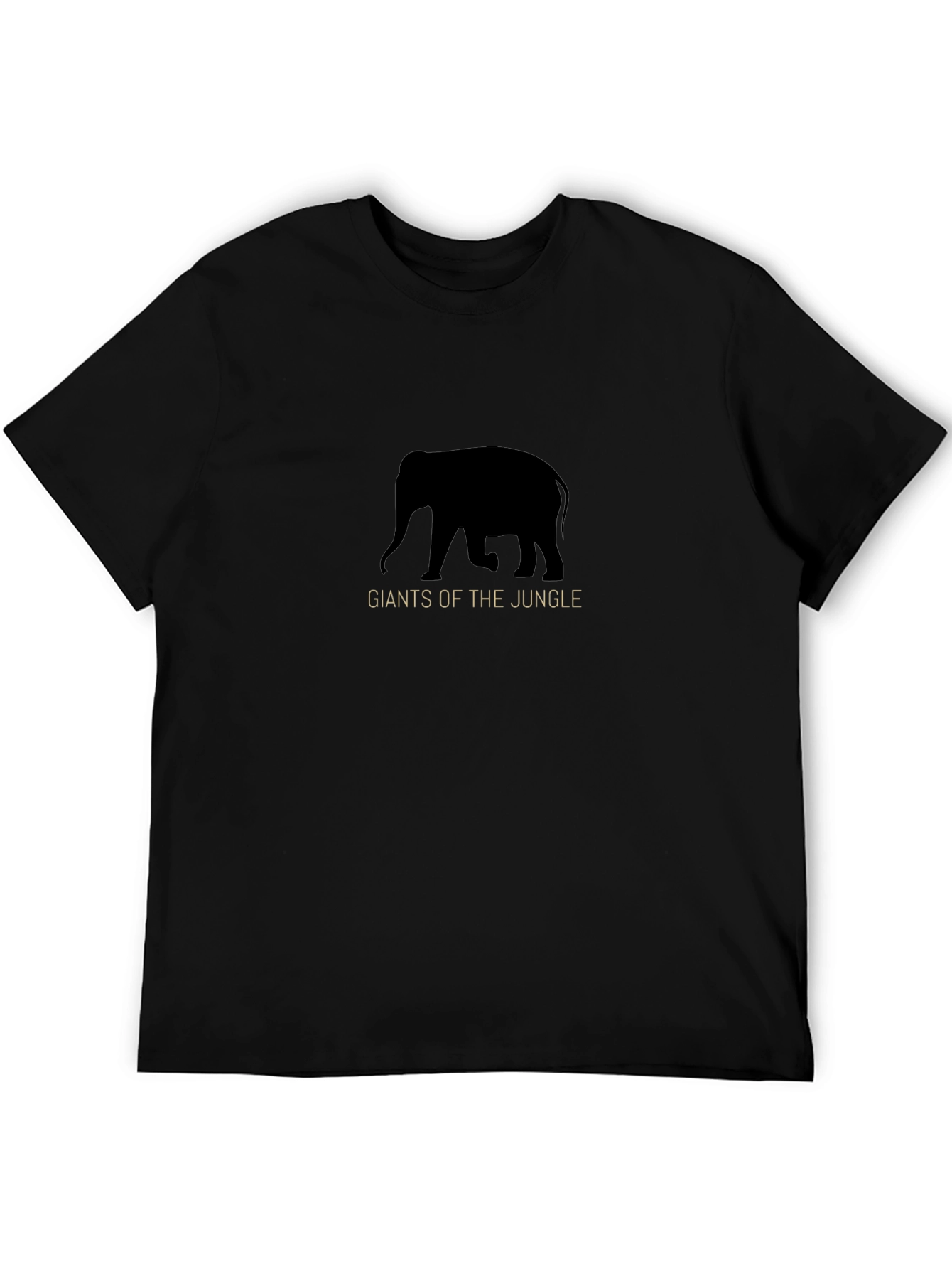 Giants of the Jungle Black Graphic Tee