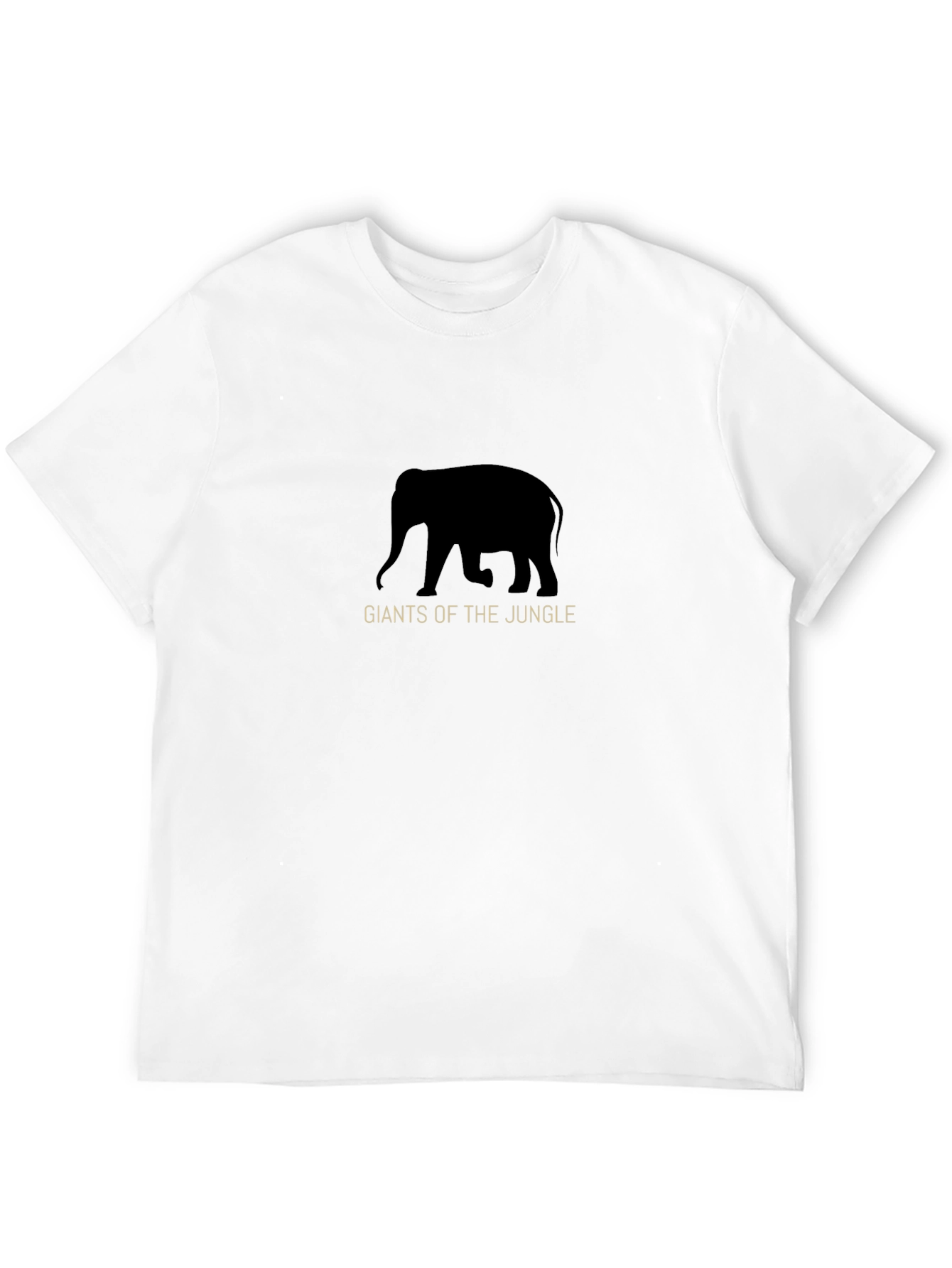 Giants of the Jungle Black Graphic Tee